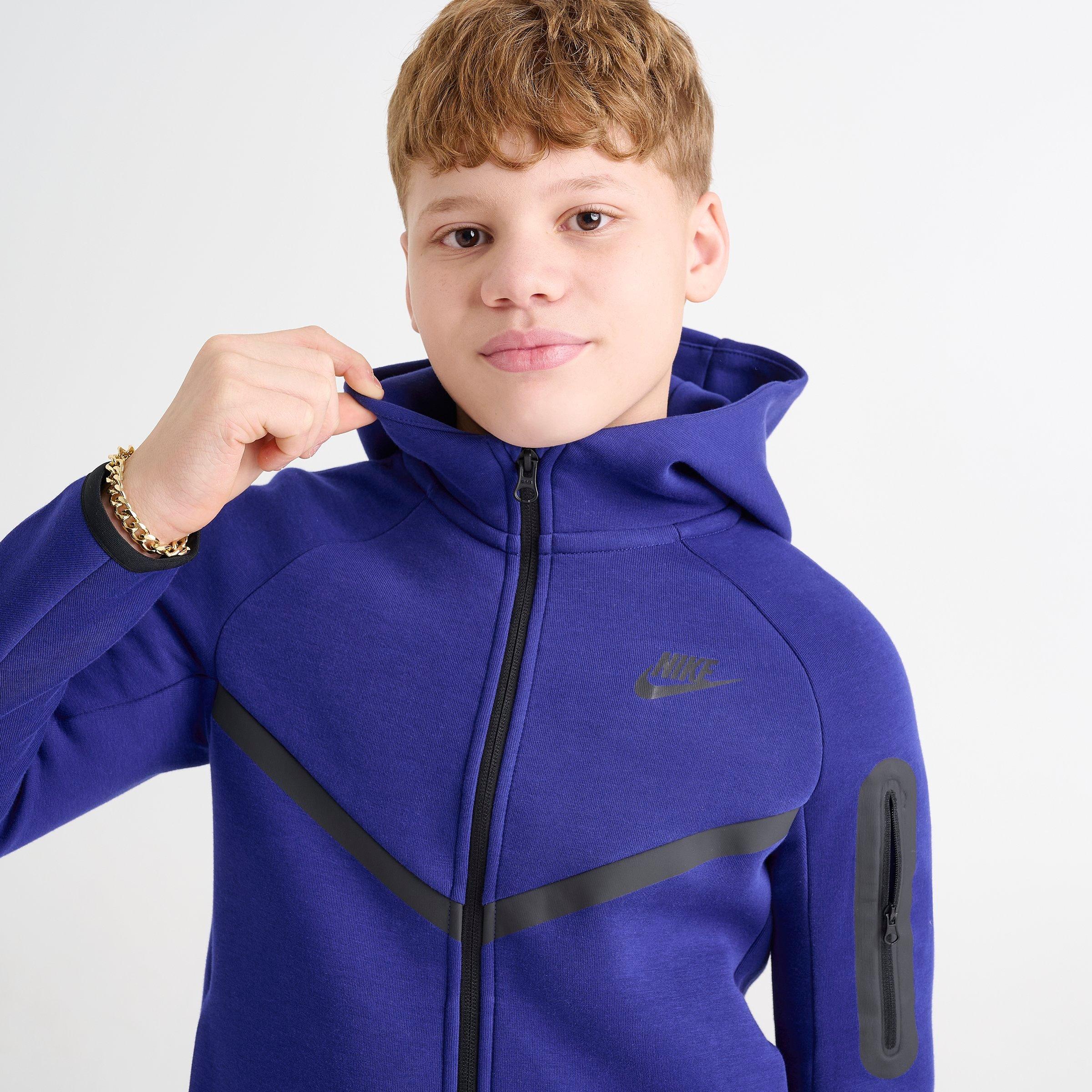 Boys' Big Kids' Nike Sportswear Tech Fleece Full-Zip Hoodie
