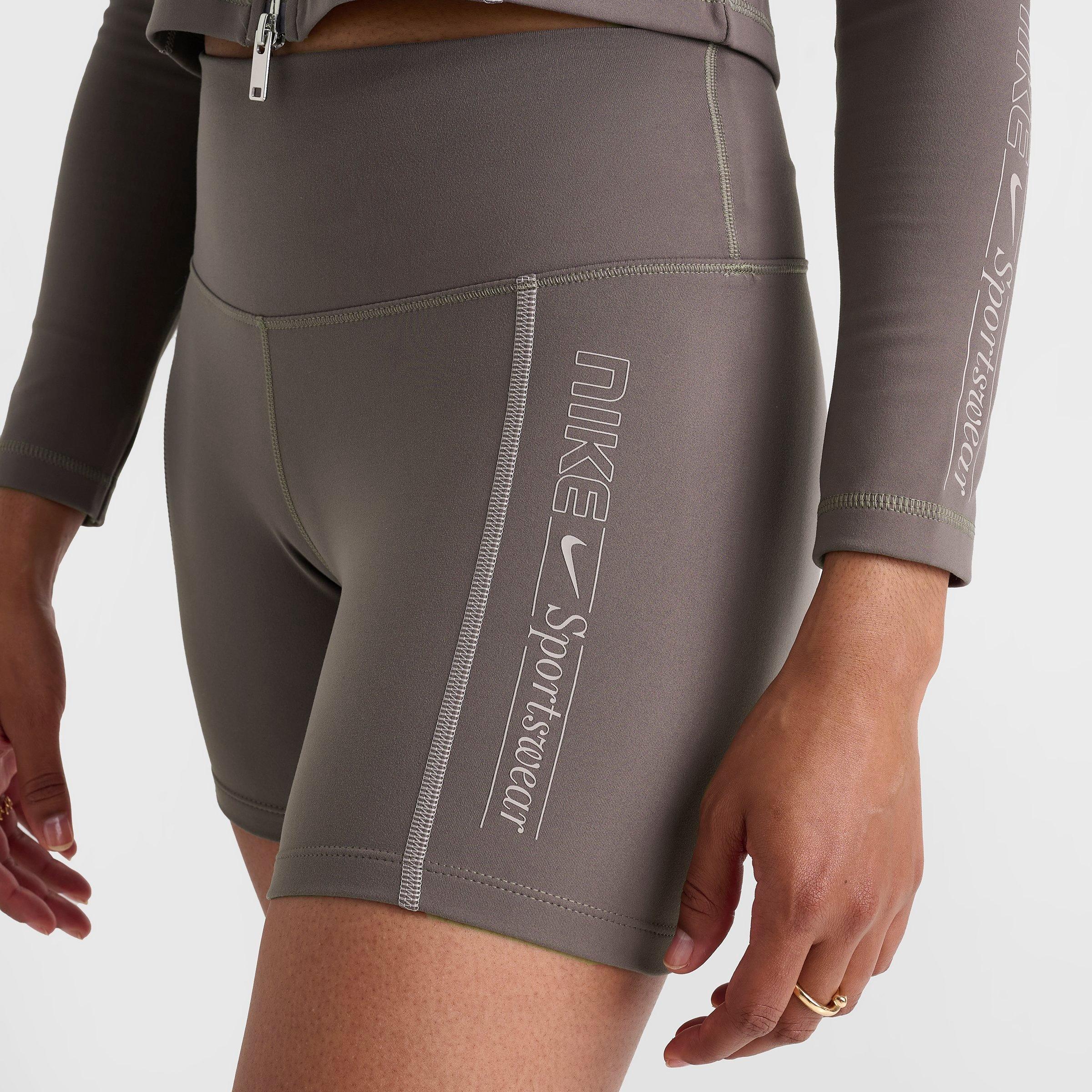 Women's Nike One Fitted Dri-FIT High-Waisted 5-Inch Biker Shorts
