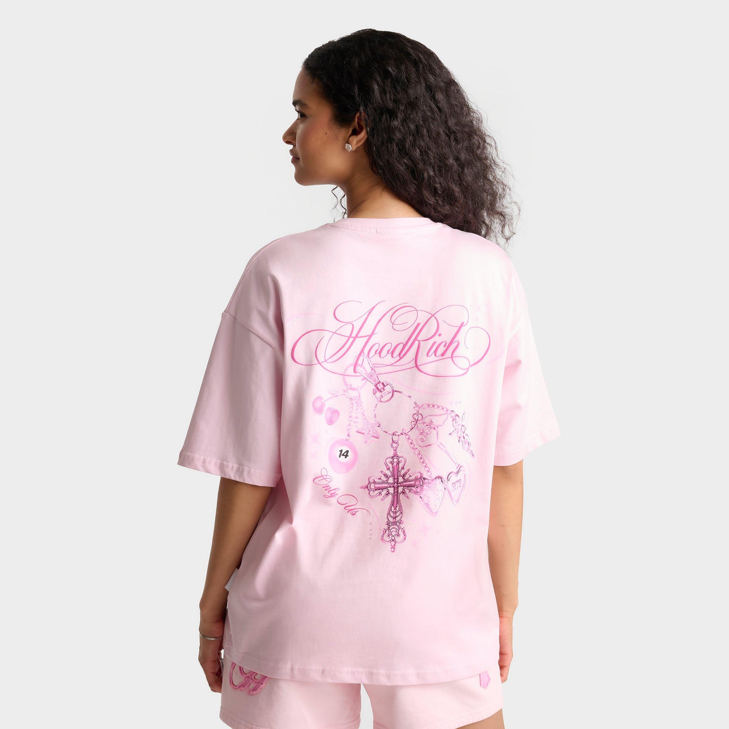 Women's Hoodrich Locket Washed Boyfriend T-Shirt | JD Sports