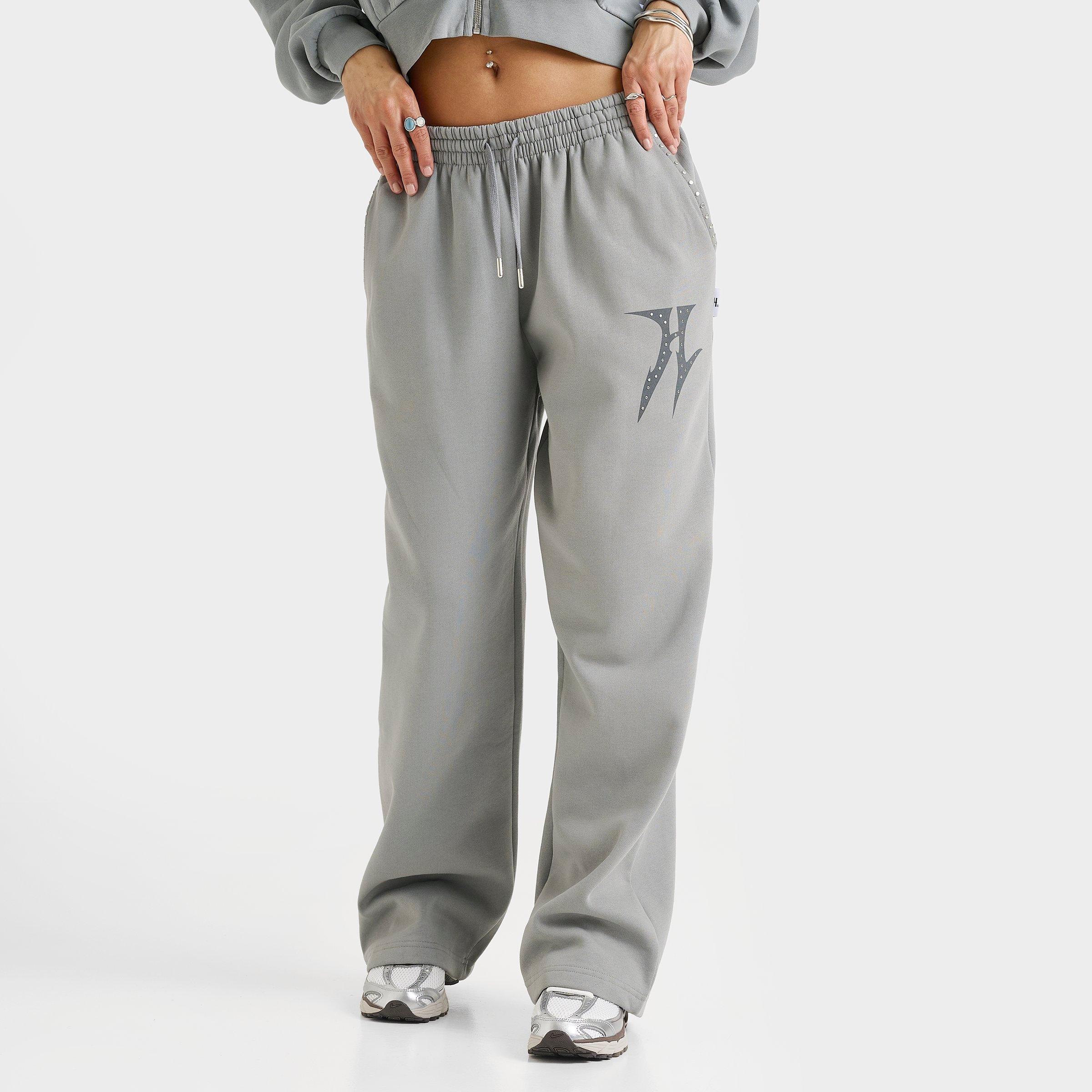 Women's Hoodrich Aspen Studded Wide-Leg Jogger Pants | JD Sports