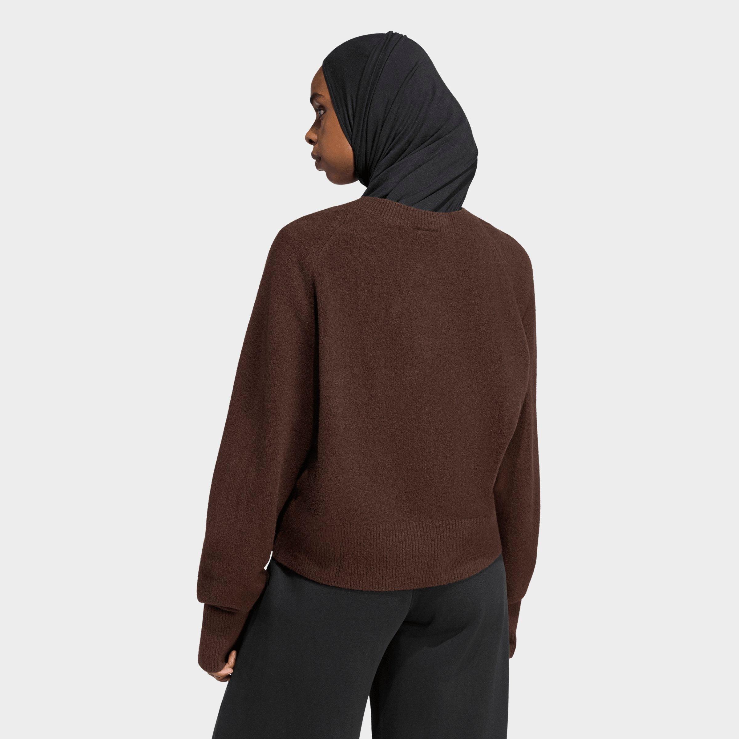 Women's adidas Originals Essentials Knit V-Neck Sweatshirt
