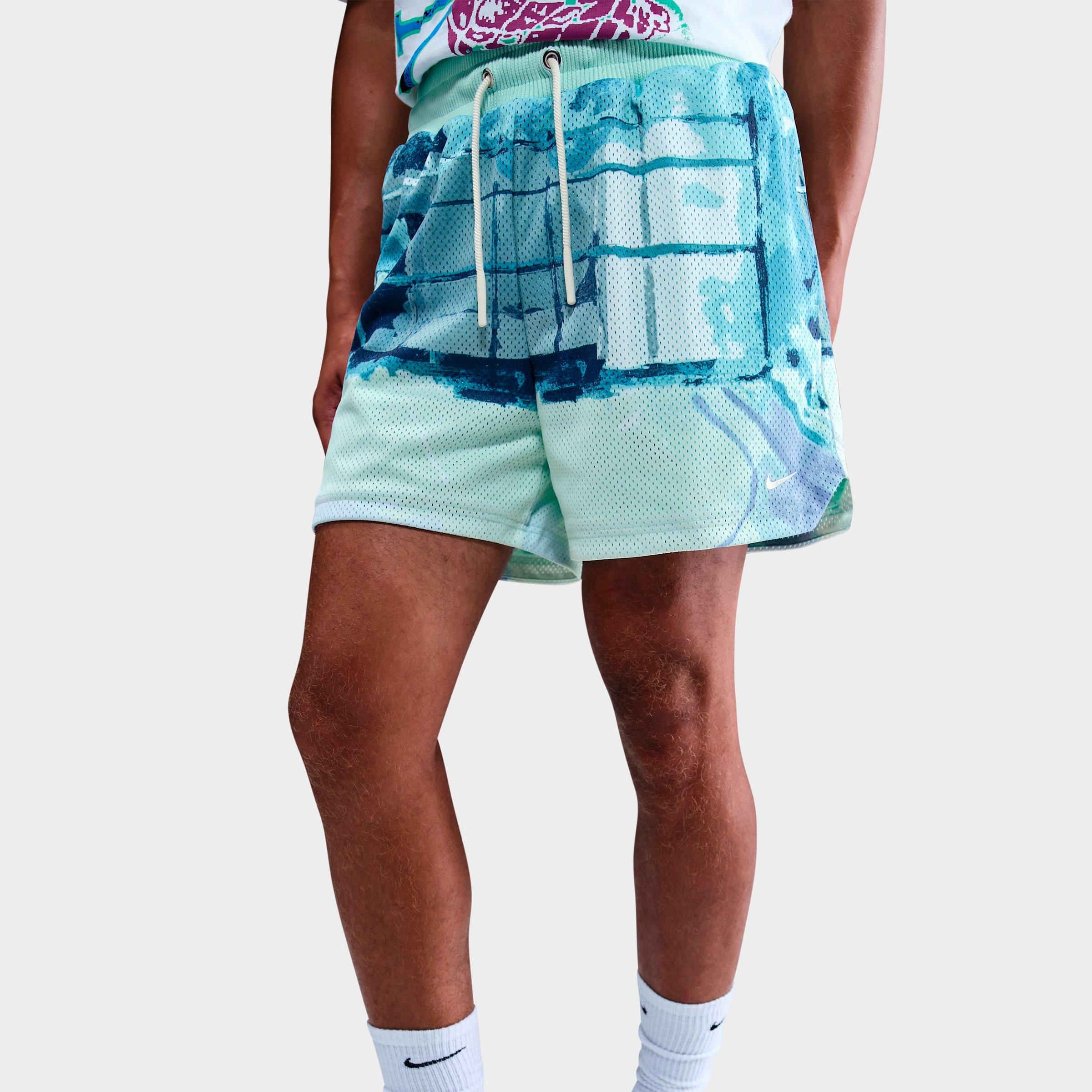 Men's Nike Dri-FIT Allover Print Mesh 5" Basketball Shorts