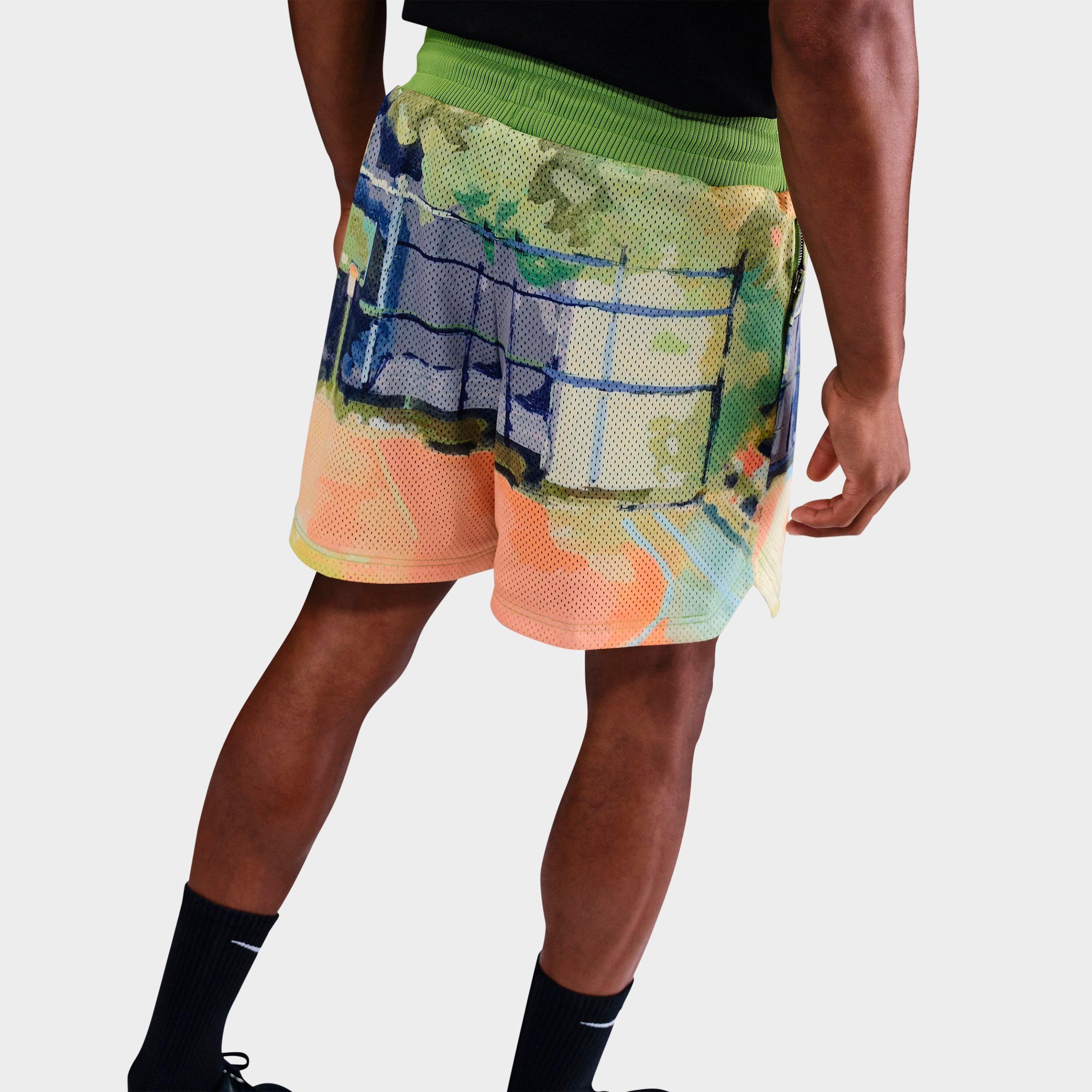 Men's Nike Dri-FIT Allover Print Mesh 5" Basketball Shorts