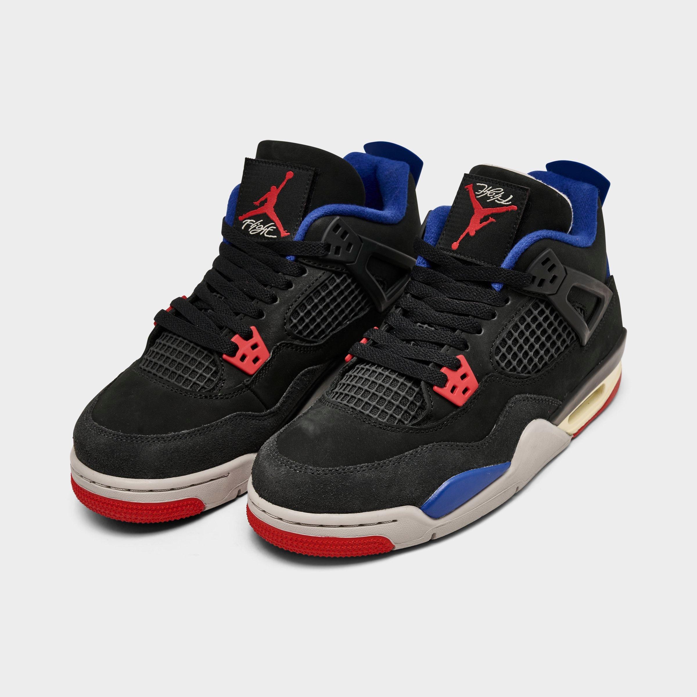 Big Kids' Air Jordan Retro 4 Basketball Shoes