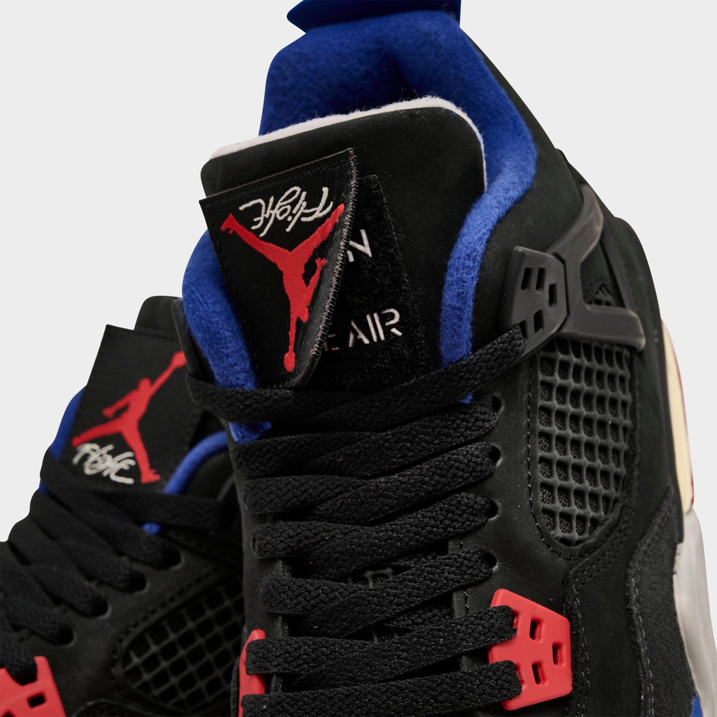 Big Kids' Air Jordan Retro 4 Basketball Shoes