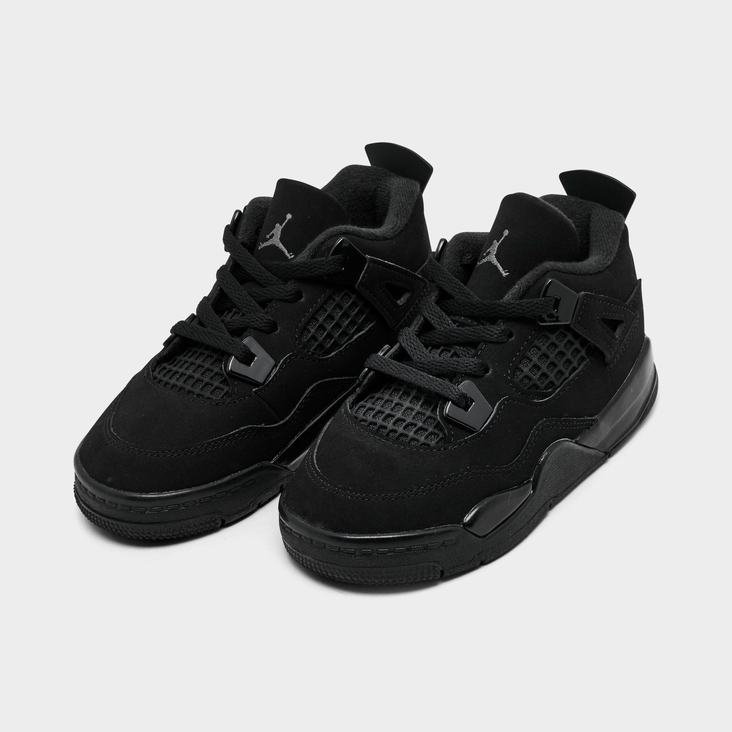 Kids' Toddler Air Jordan Retro 4 Basketball Shoes