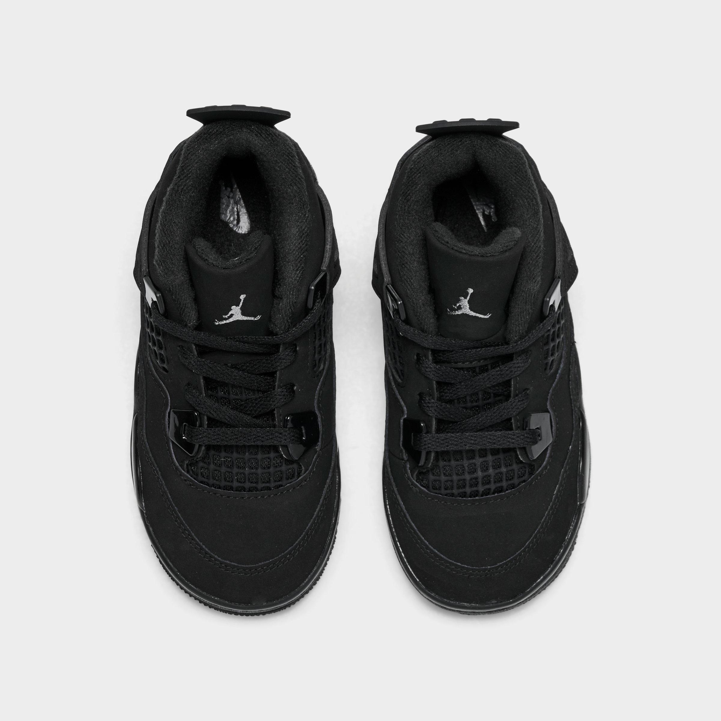 Kids' Toddler Air Jordan Retro 4 Basketball Shoes