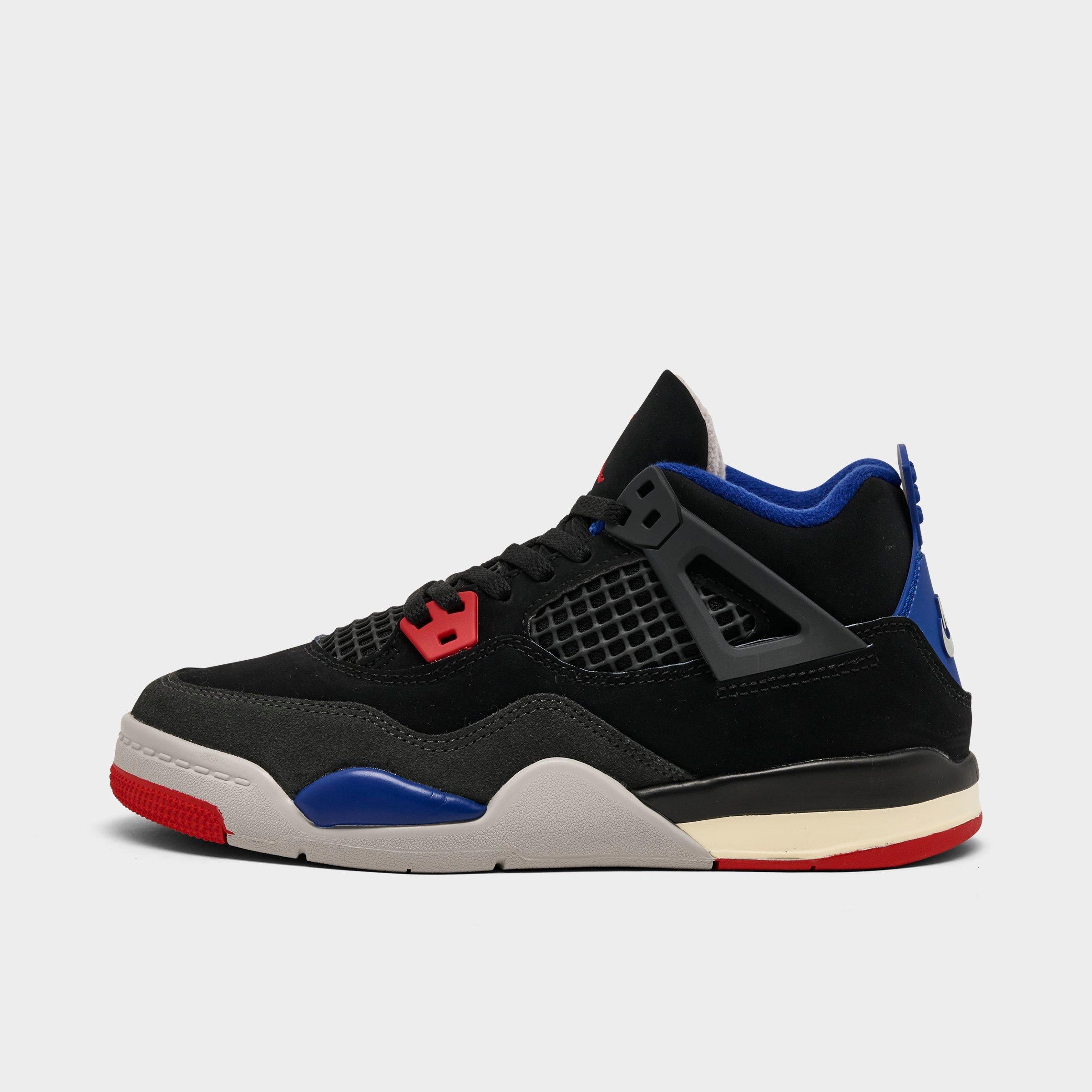 Little Kids' Air Jordan Retro 4 Basketball Shoes | JD Sports