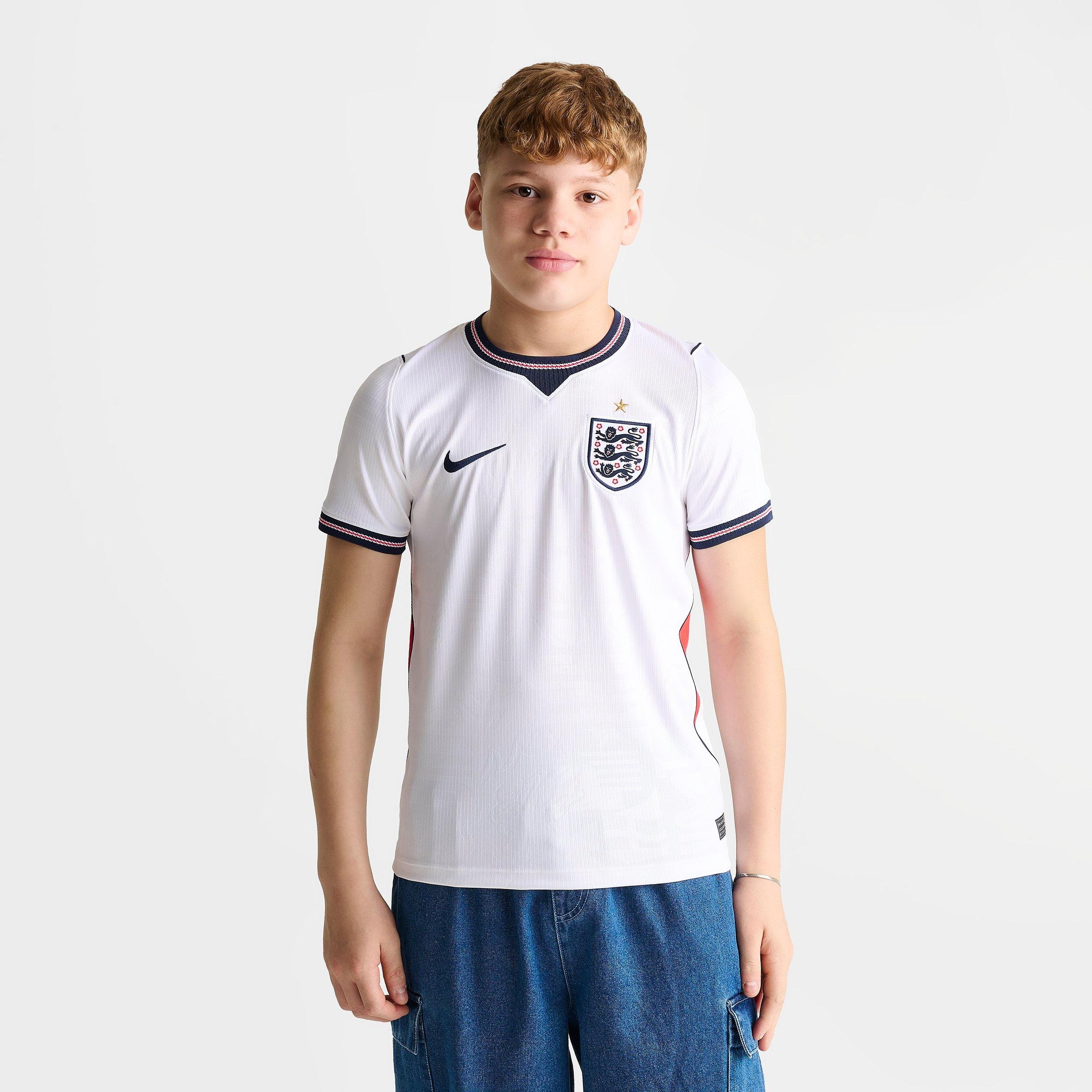 Big Kids' Nike England 26 Stadium Home Dri-FIT Replica Soccer Jersey