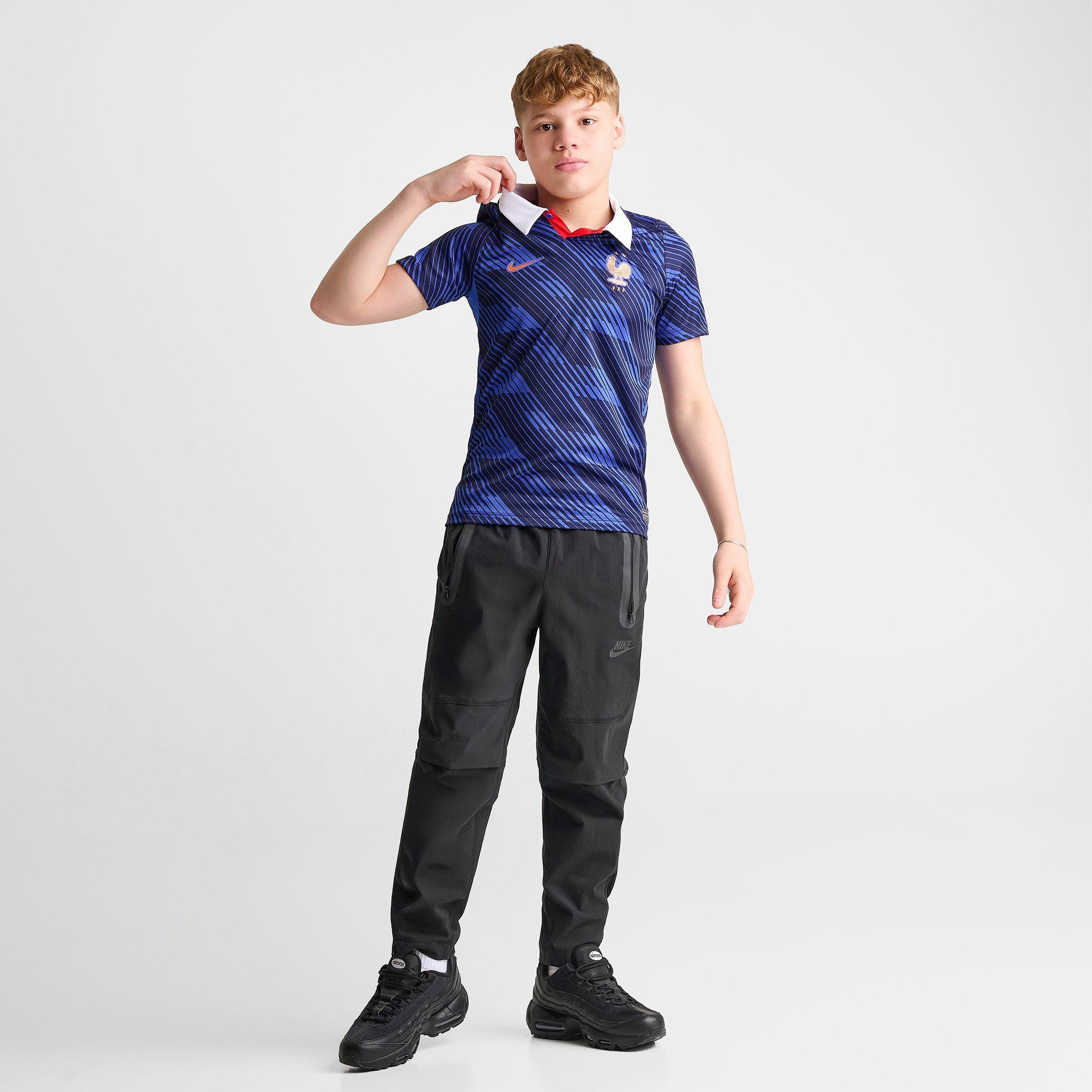 Big Kids' Nike France 26 Stadium Home Dri-FIT Replica Soccer Jersey