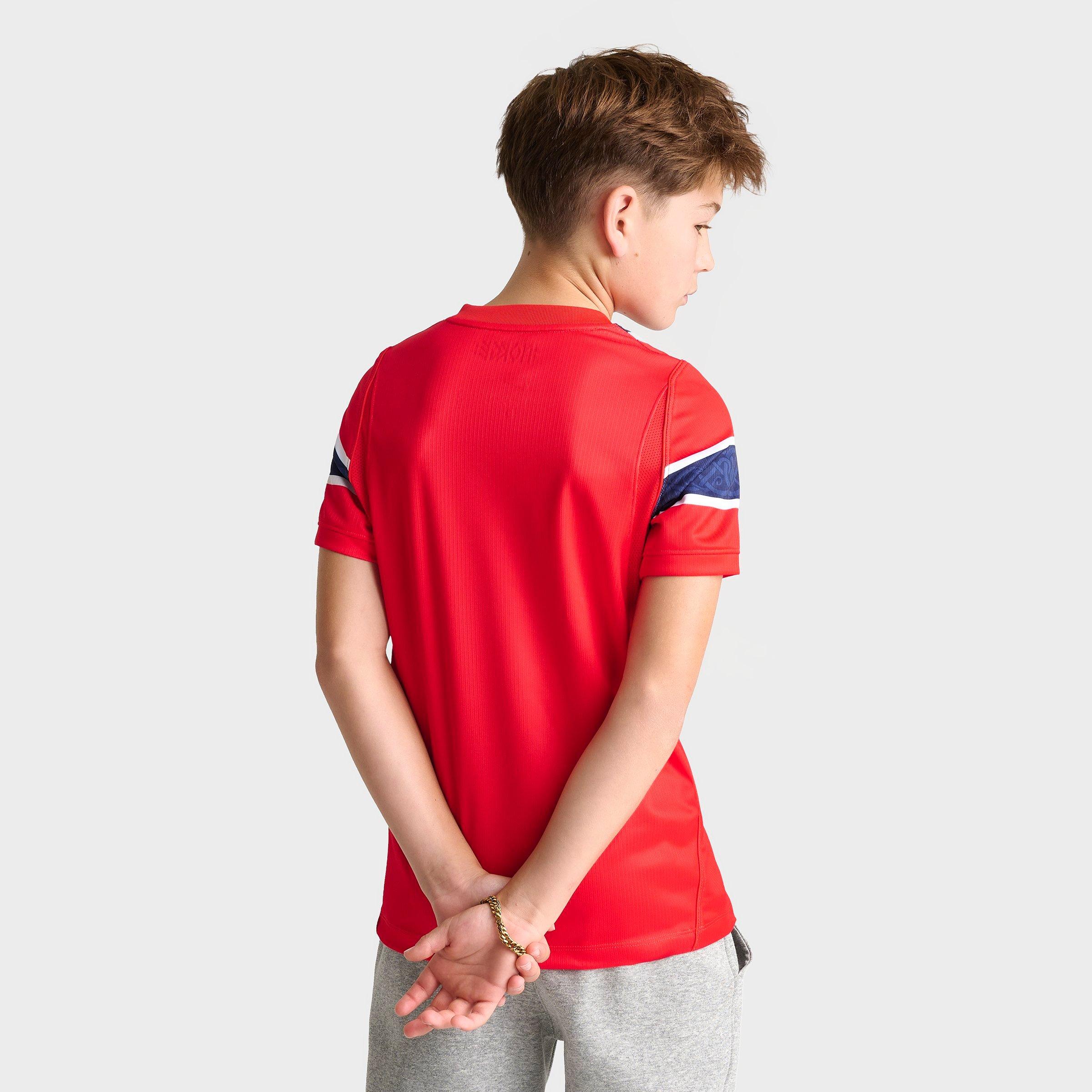 Big Kids' Nike Norway 26 Stadium Home Dri-FIT Replica Soccer Jersey