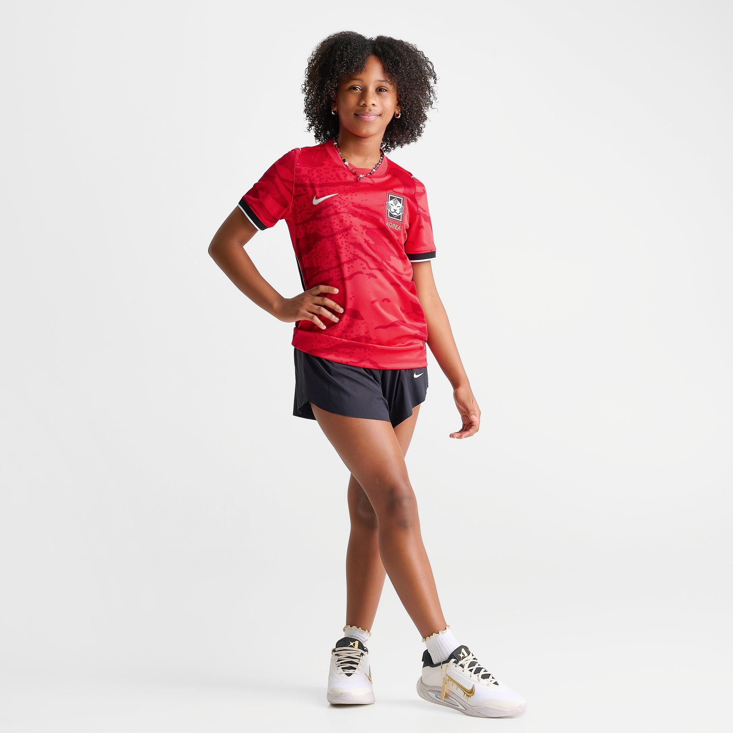 Big Kids' Nike South Korea 26 Stadium Home Dri-FIT Replica Soccer Jersey