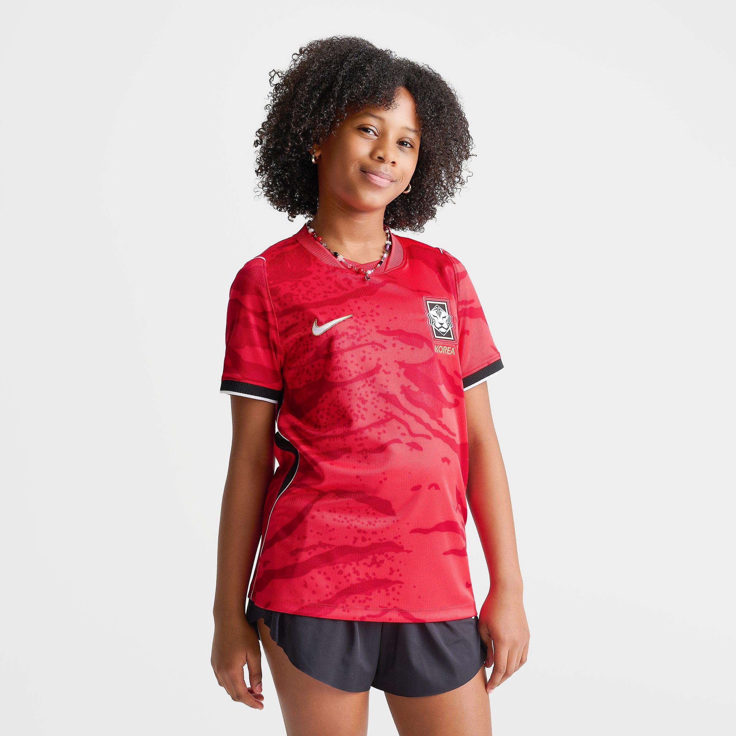 Big Kids' Nike South Korea 26 Stadium Home Dri-FIT Replica Soccer Jersey