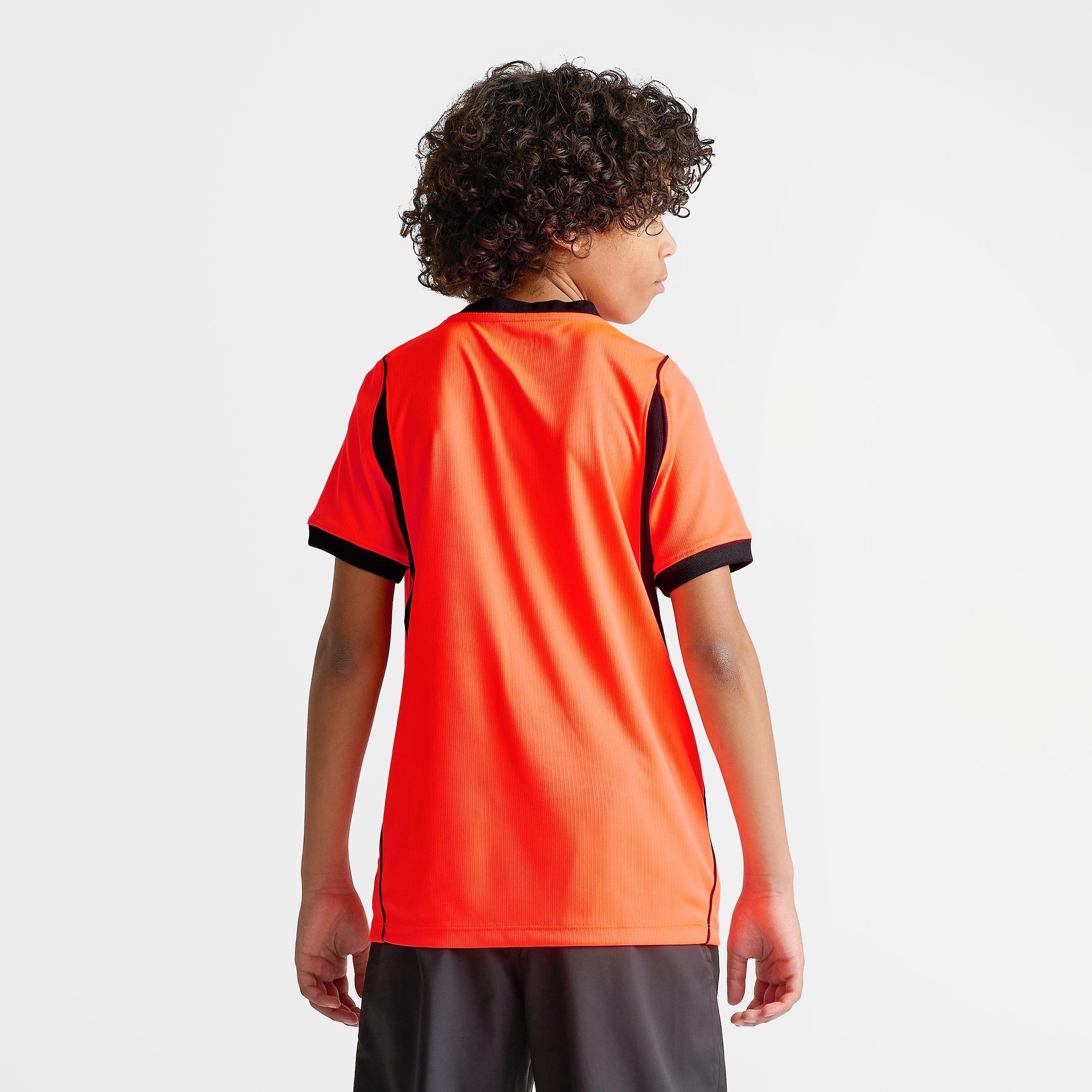 Big Kids' Nike Netherlands 26 Stadium Home Dri-FIT Replica Soccer Jersey