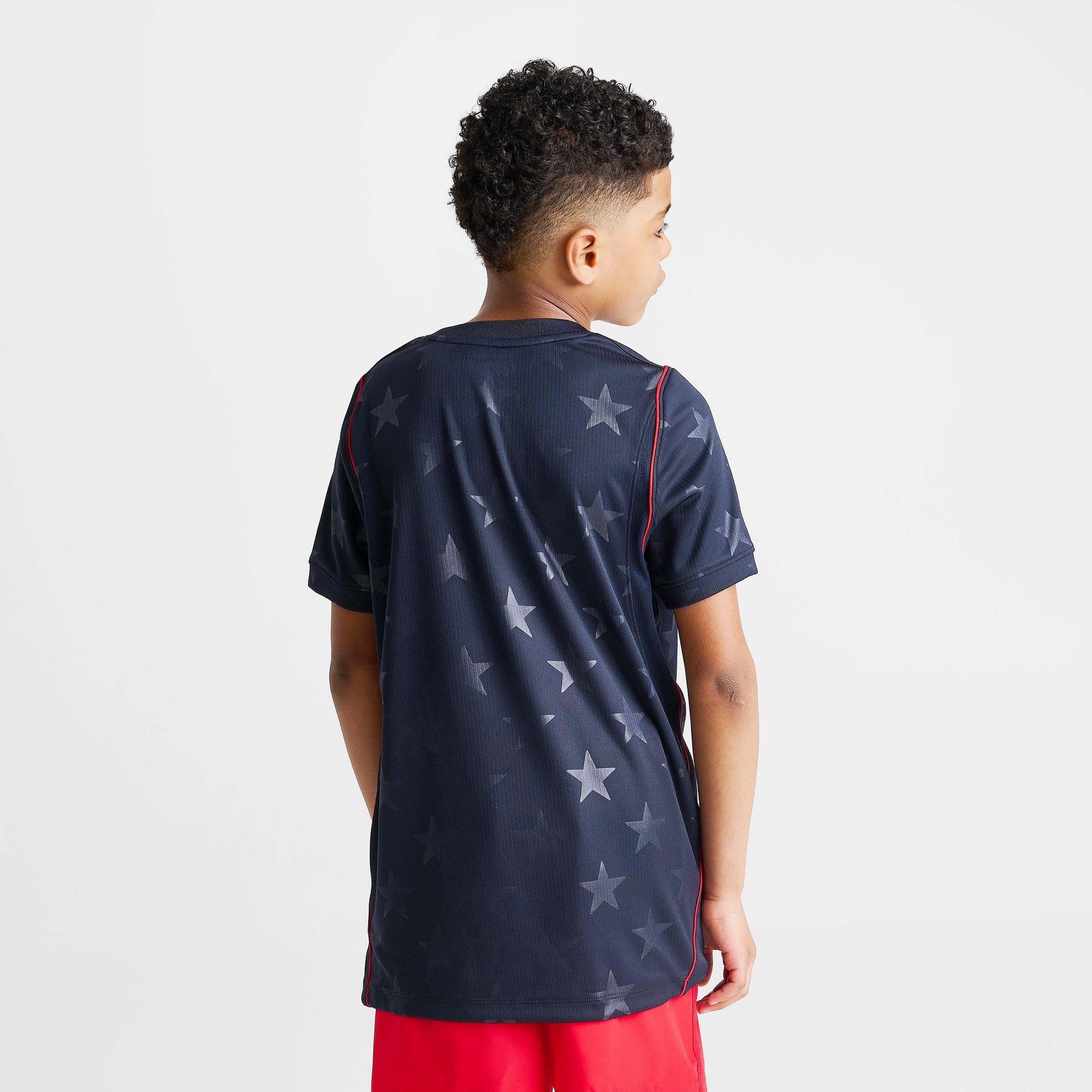 Big Kids' Nike USA 26 Stadium Away Dri-FIT Replica Soccer Jersey