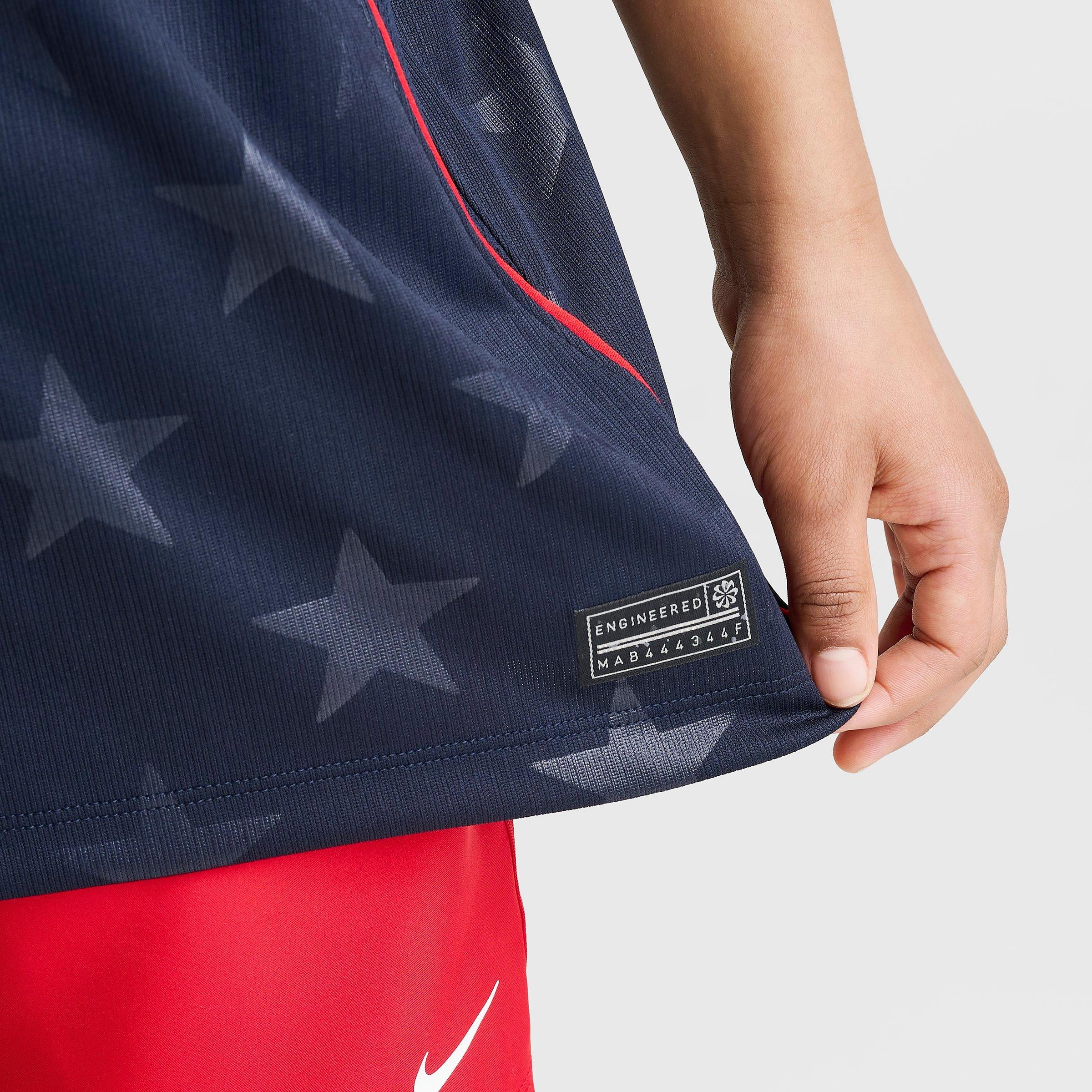 Big Kids' Nike USA 26 Stadium Away Dri-FIT Replica Soccer Jersey