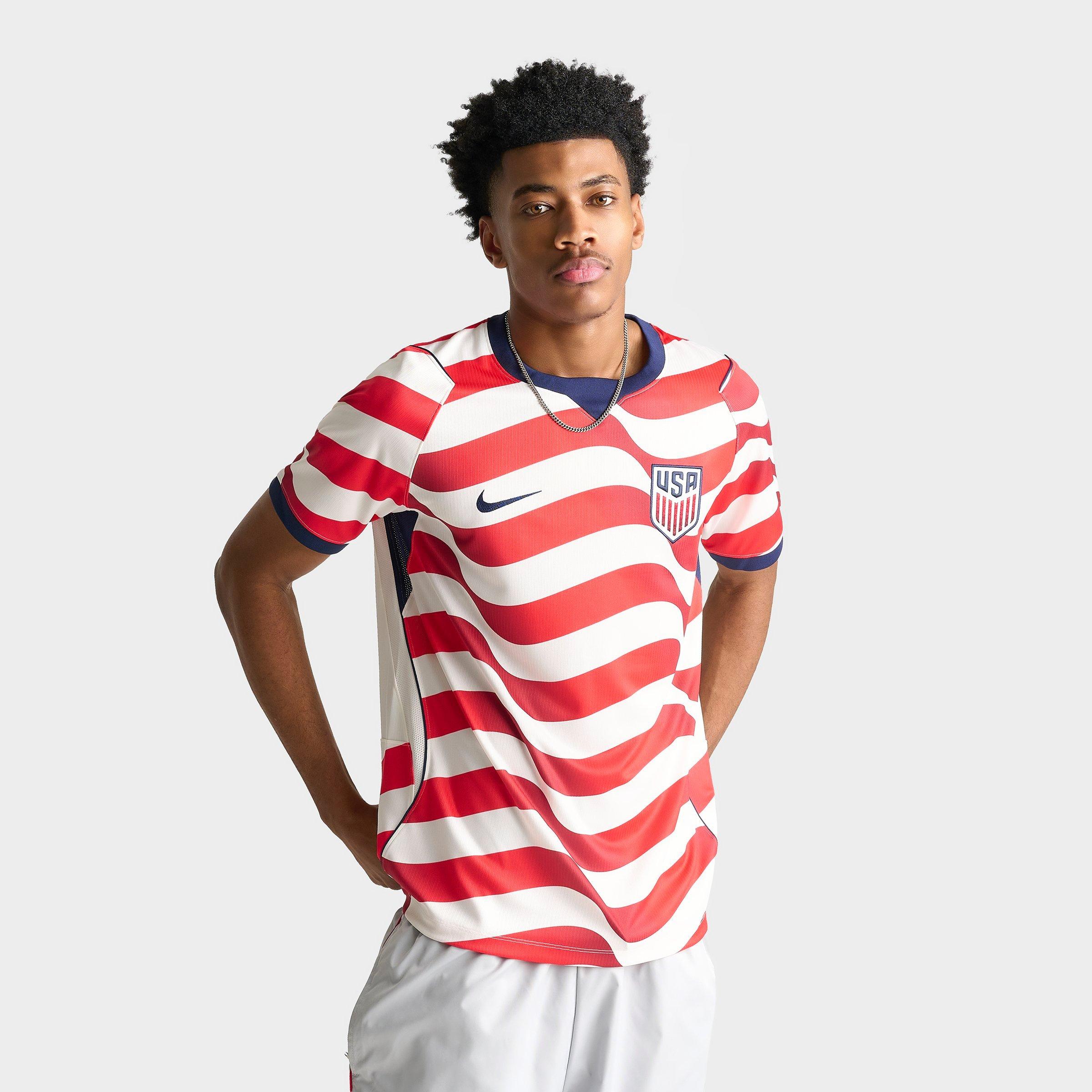 Men's Nike USA 26 Stadium Home Dri-FIT Replica Soccer Jersey
