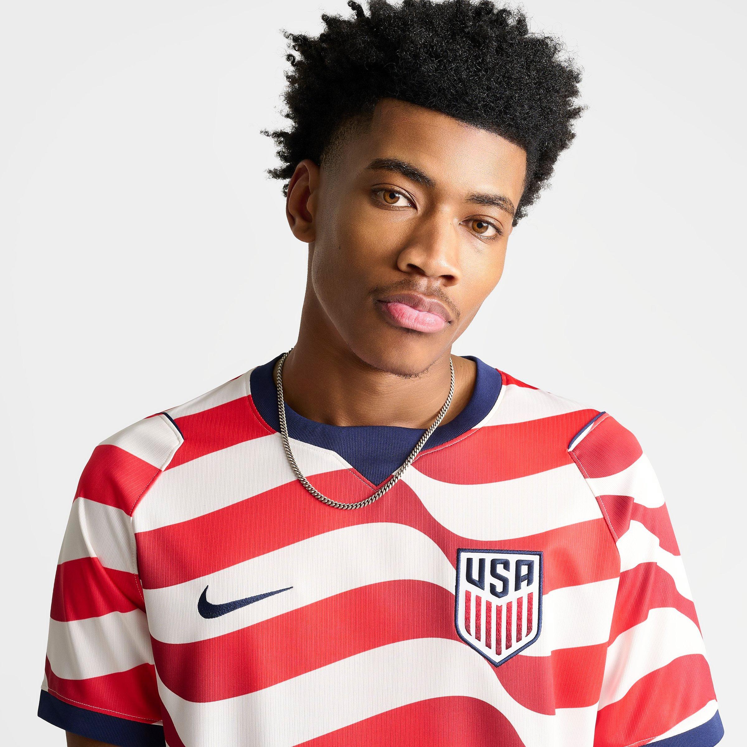Men's Nike USA 26 Stadium Home Dri-FIT Replica Soccer Jersey