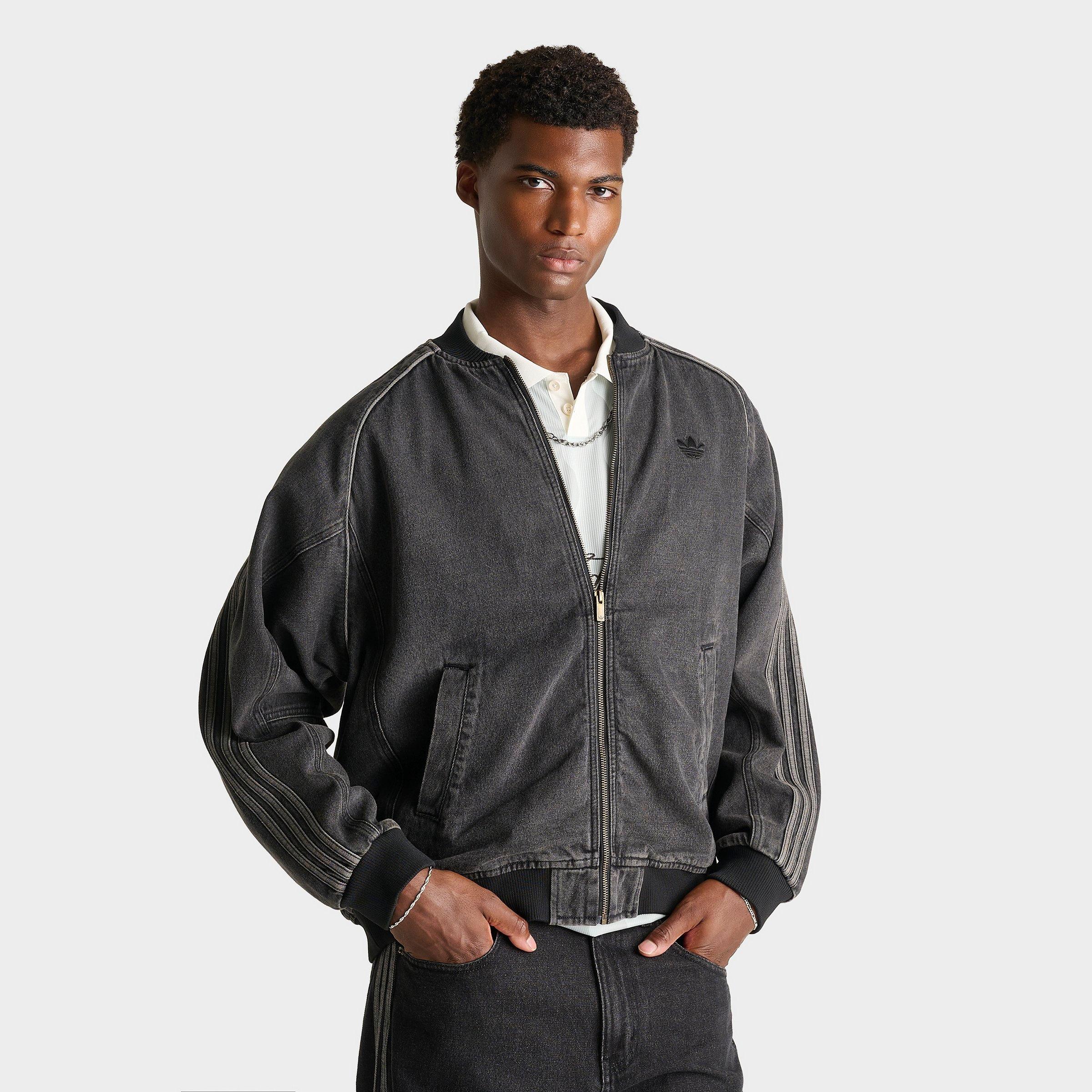 Men's adidas Originals SST Denim Full-Zip Track Top