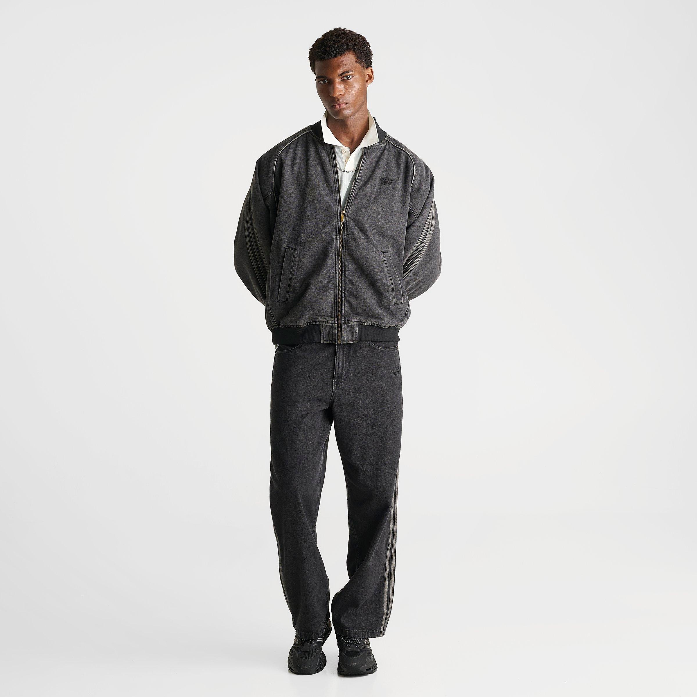 Men's adidas Originals SST Denim Full-Zip Track Top
