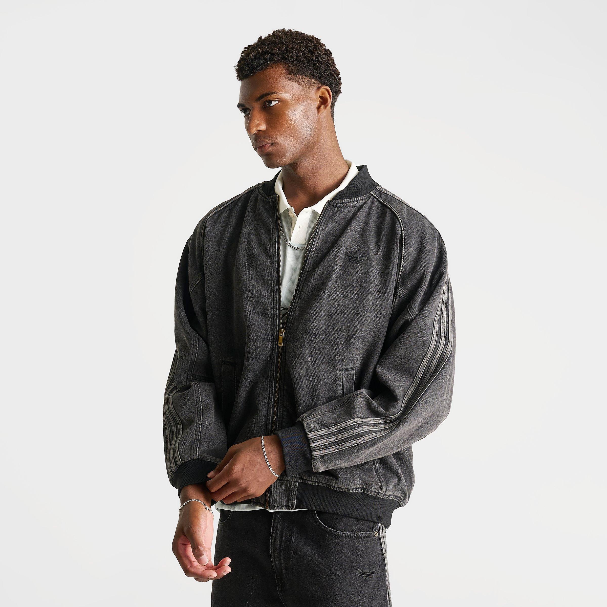 Men's adidas Originals SST Denim Full-Zip Track Top