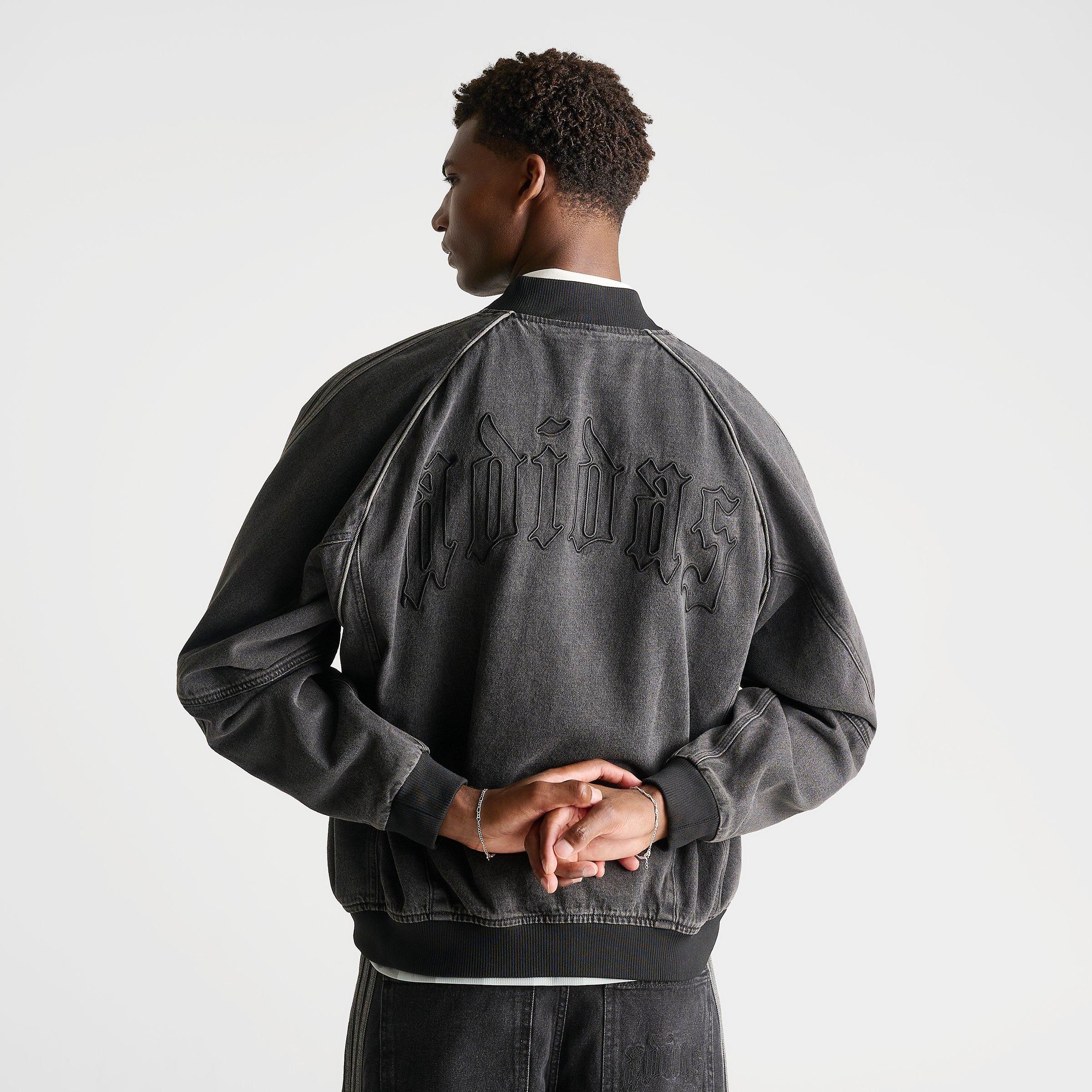 Men's adidas Originals SST Denim Full-Zip Track Top