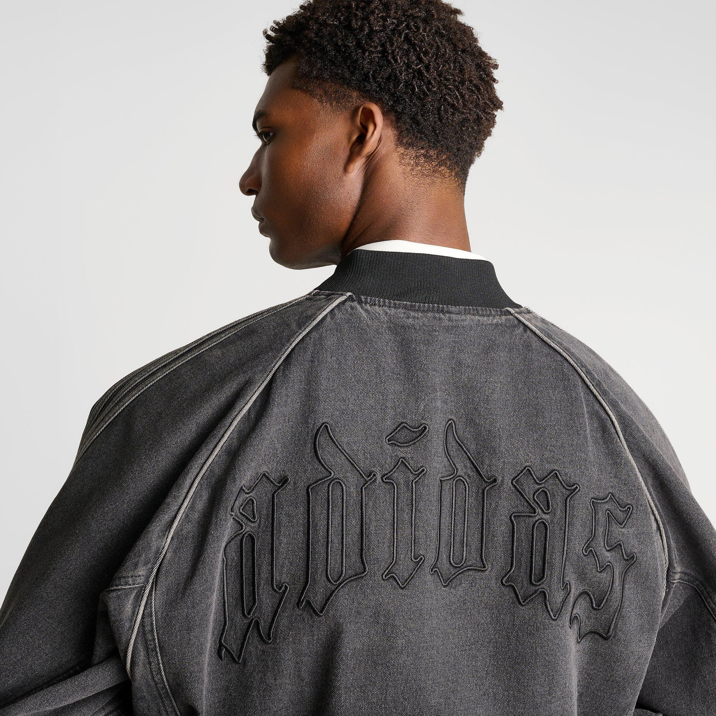 Men's adidas Originals SST Denim Full-Zip Track Top