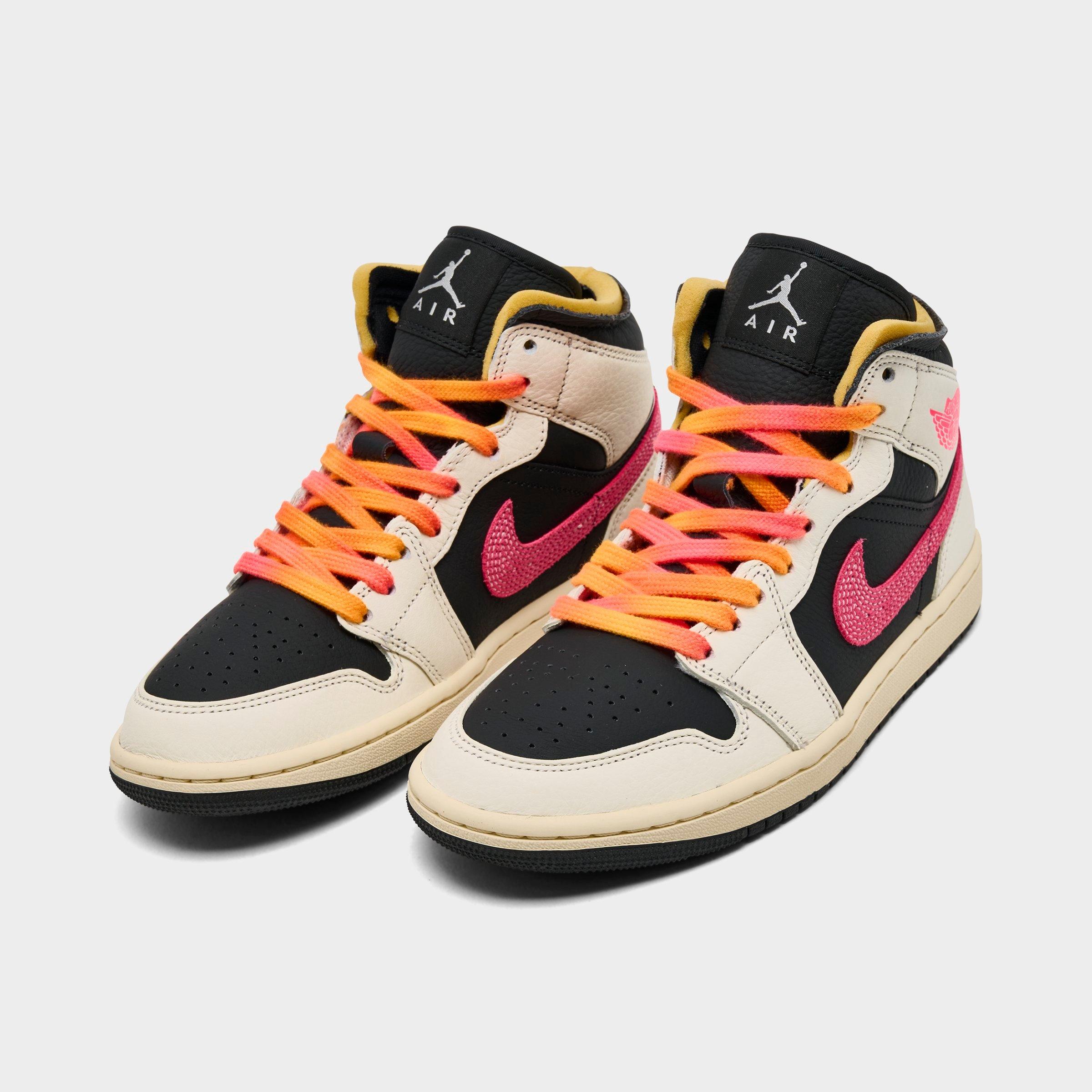 Women's Air Jordan Mid SE Edge Casual Shoes