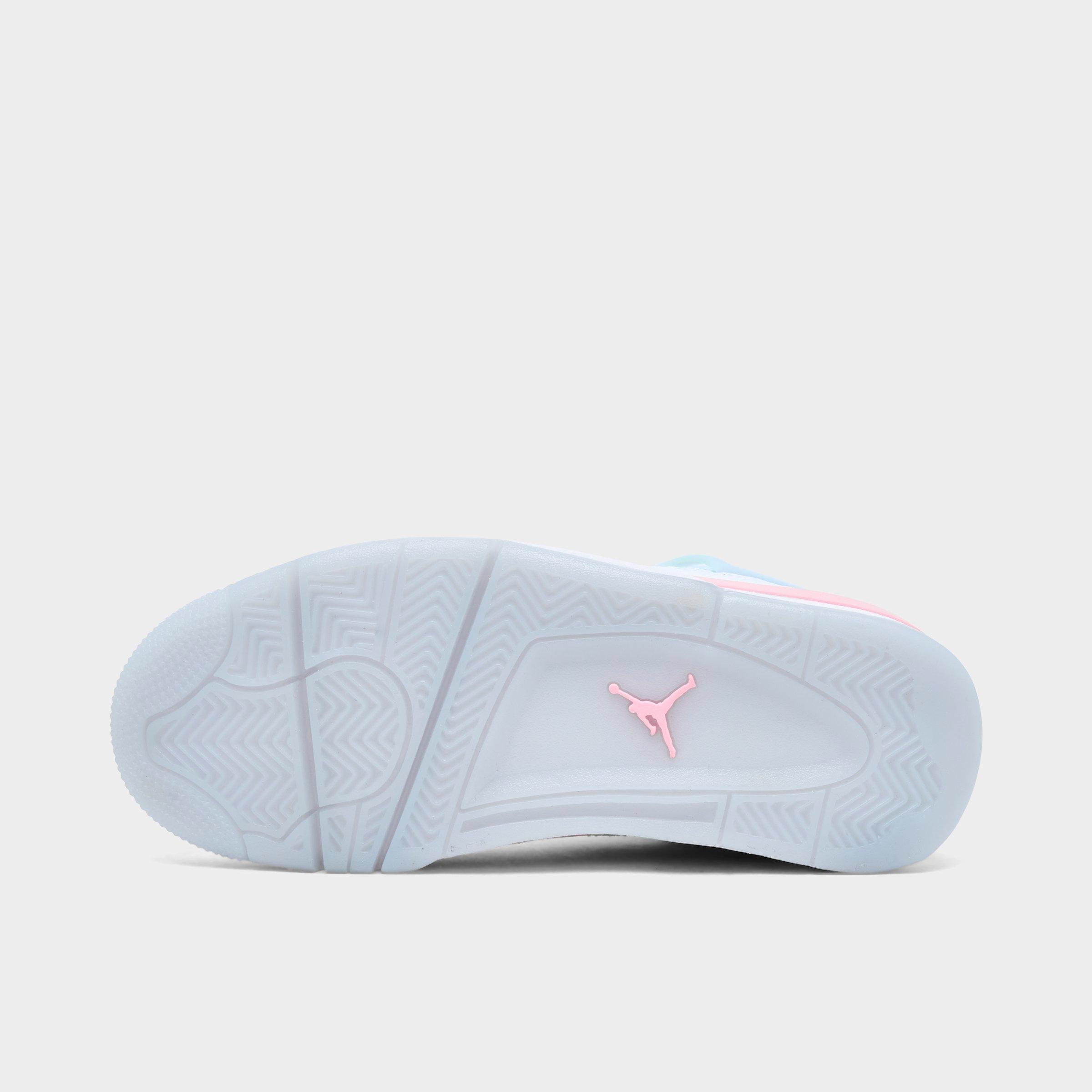 Girls' Big Kids' Air Jordan Retro 4 Basketball Shoes