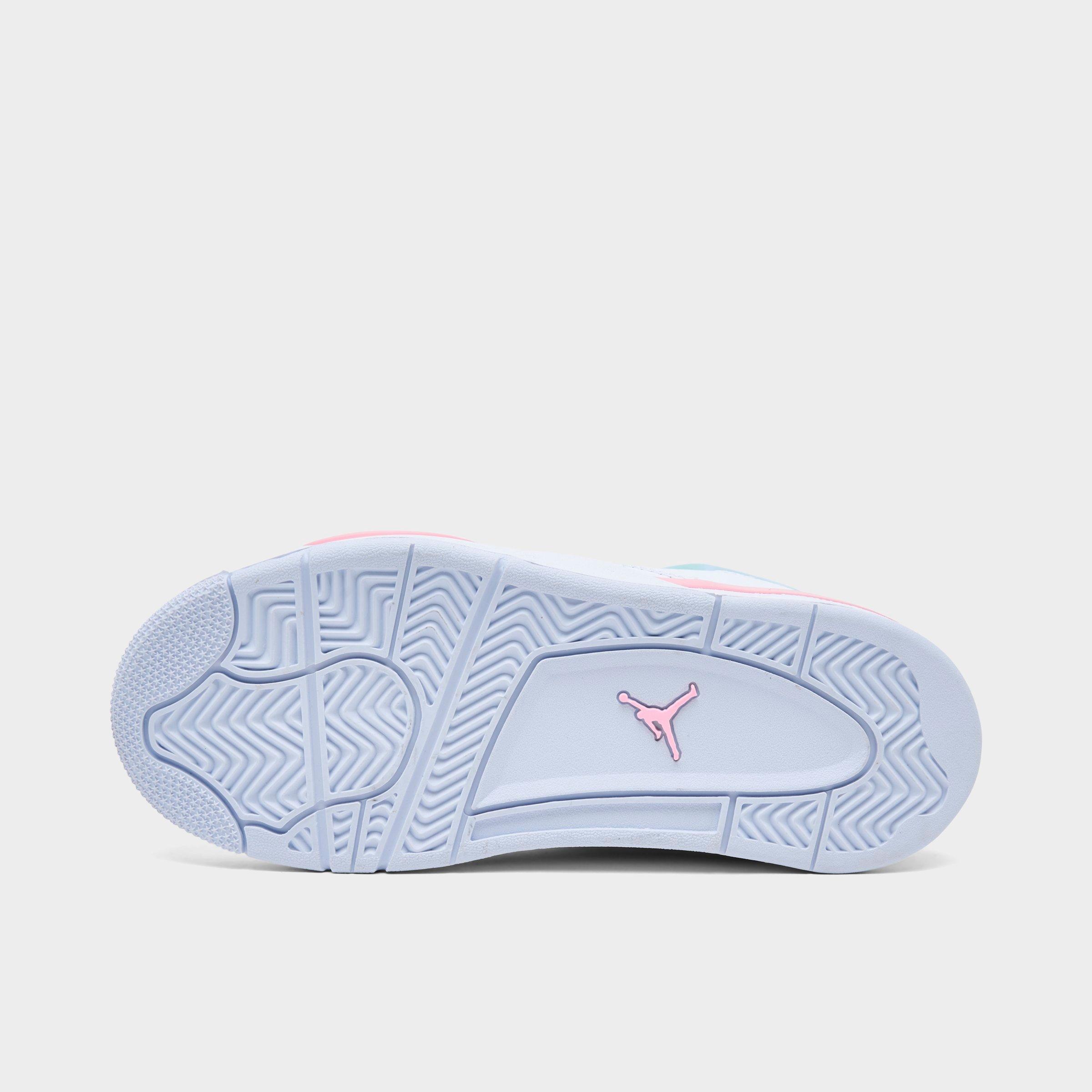 Girls' Little Kids' Air Jordan Retro 4 Basketball Shoes