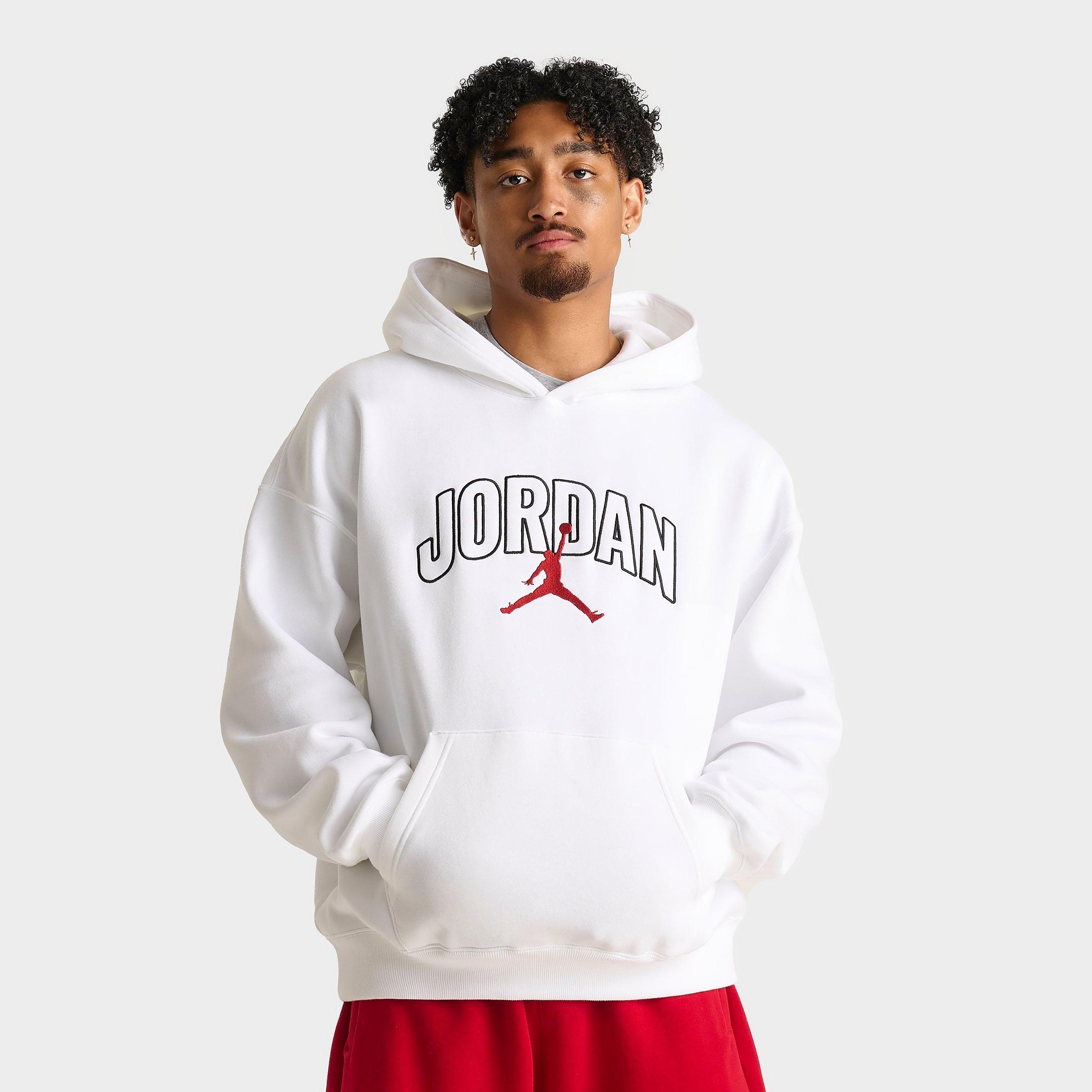 Men's Jordan Brooklyn Fleece Oversized Pullover Hoodie | JD