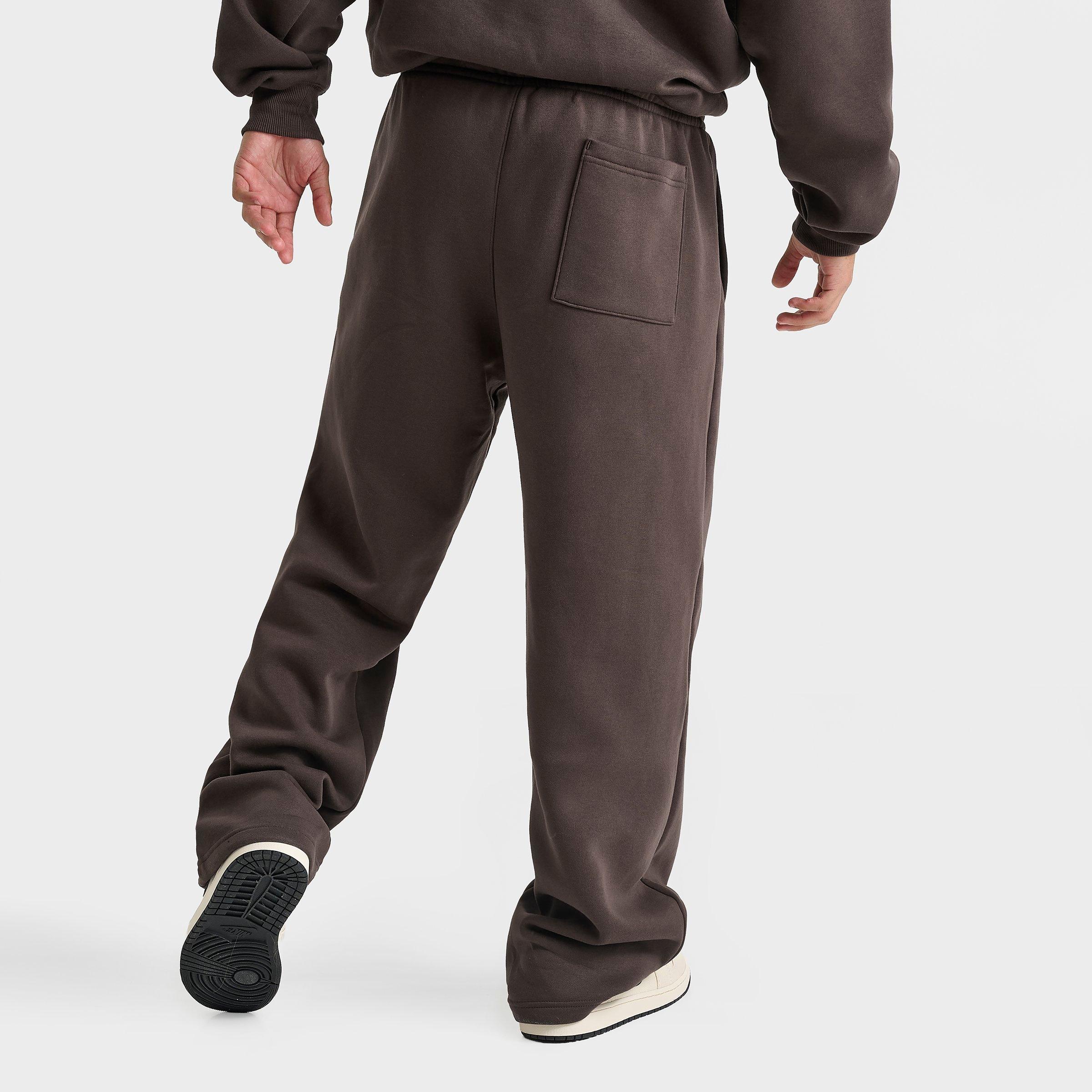 Men's Jordan Brooklyn Fleece Wordmark Logo Oversized Sweatpants