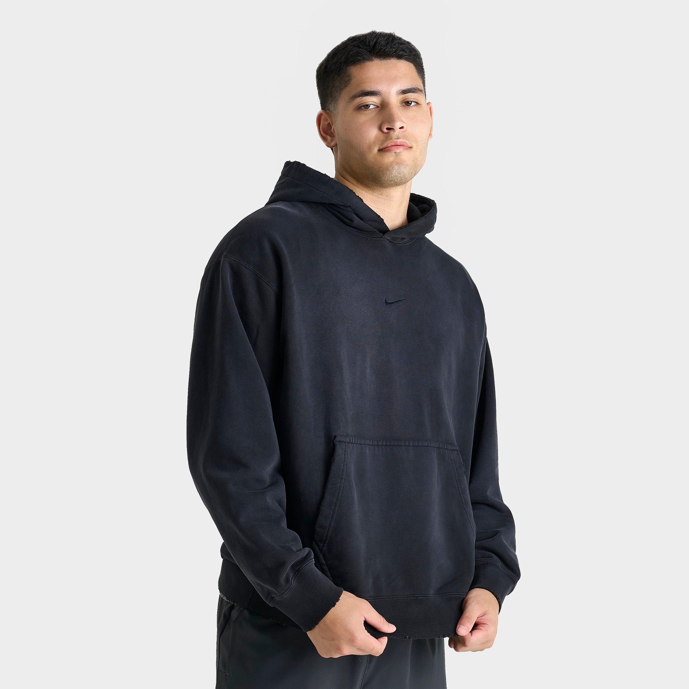 Men's Nike Solo Swoosh French Terry Pullover Hoodie | JD Sports