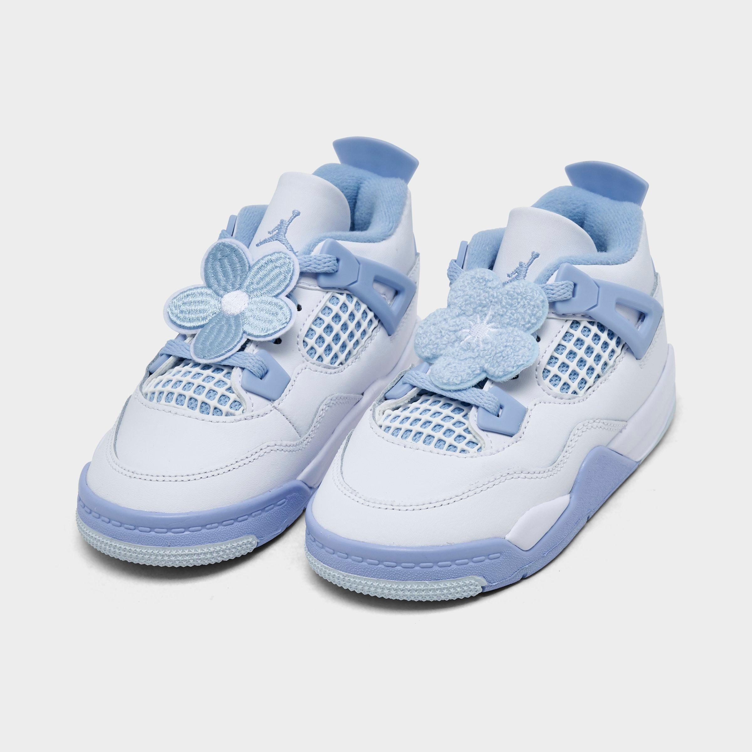 Girls' Toddler Air Jordan Retro 4 Basketball Shoes