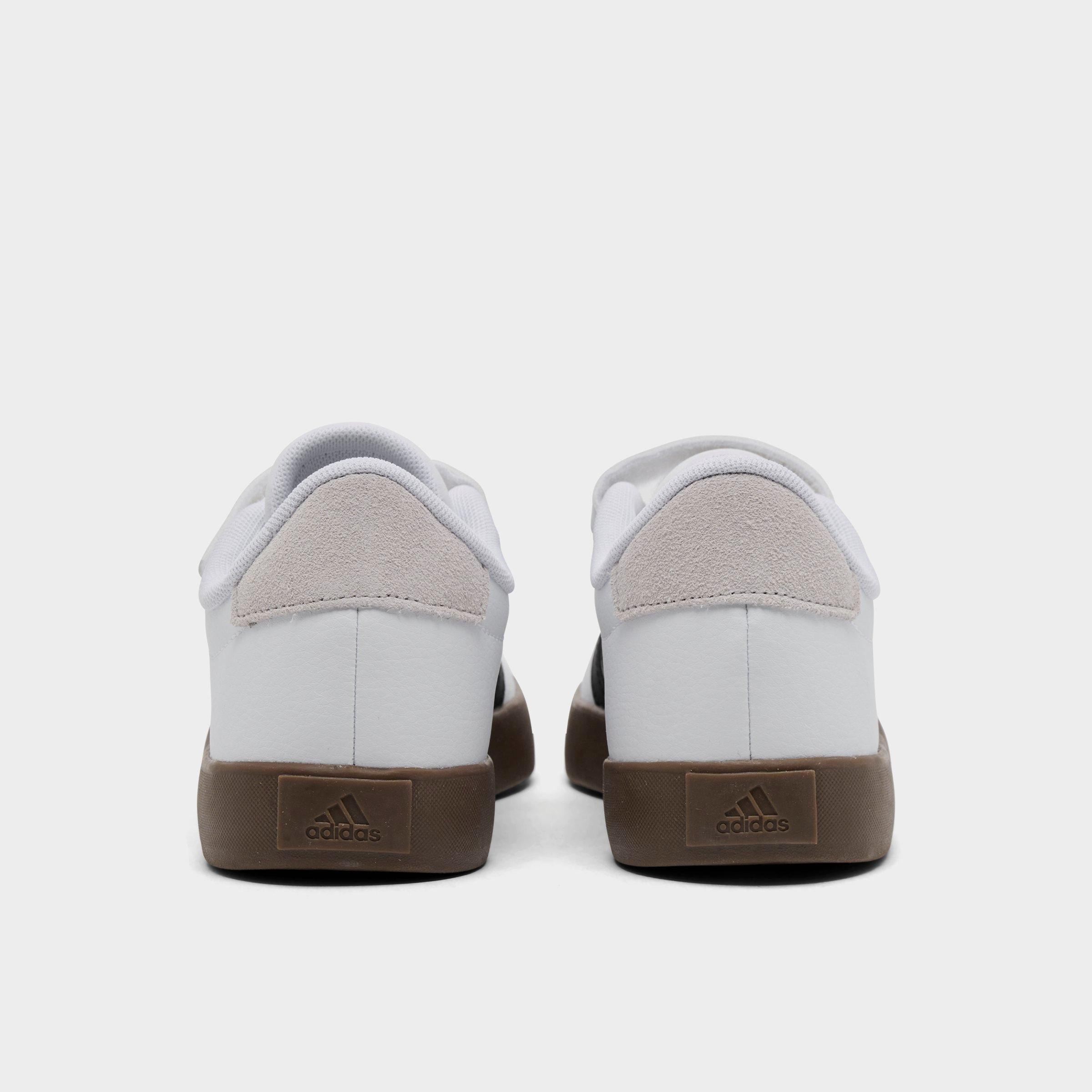 Little Kids' adidas VL Court 3.0 Hook-And-Loop Casual Shoes