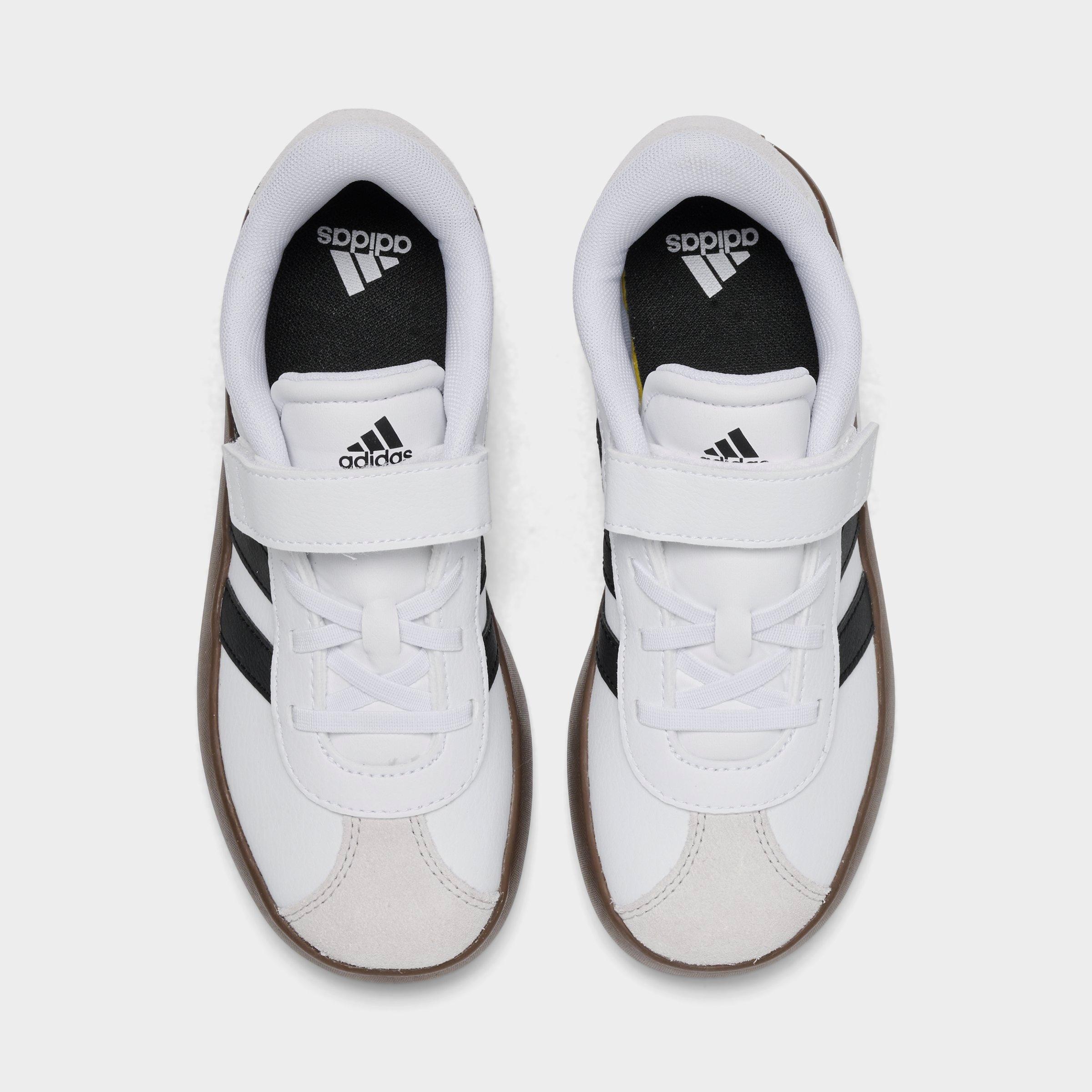 Little Kids' adidas VL Court 3.0 Hook-And-Loop Casual Shoes