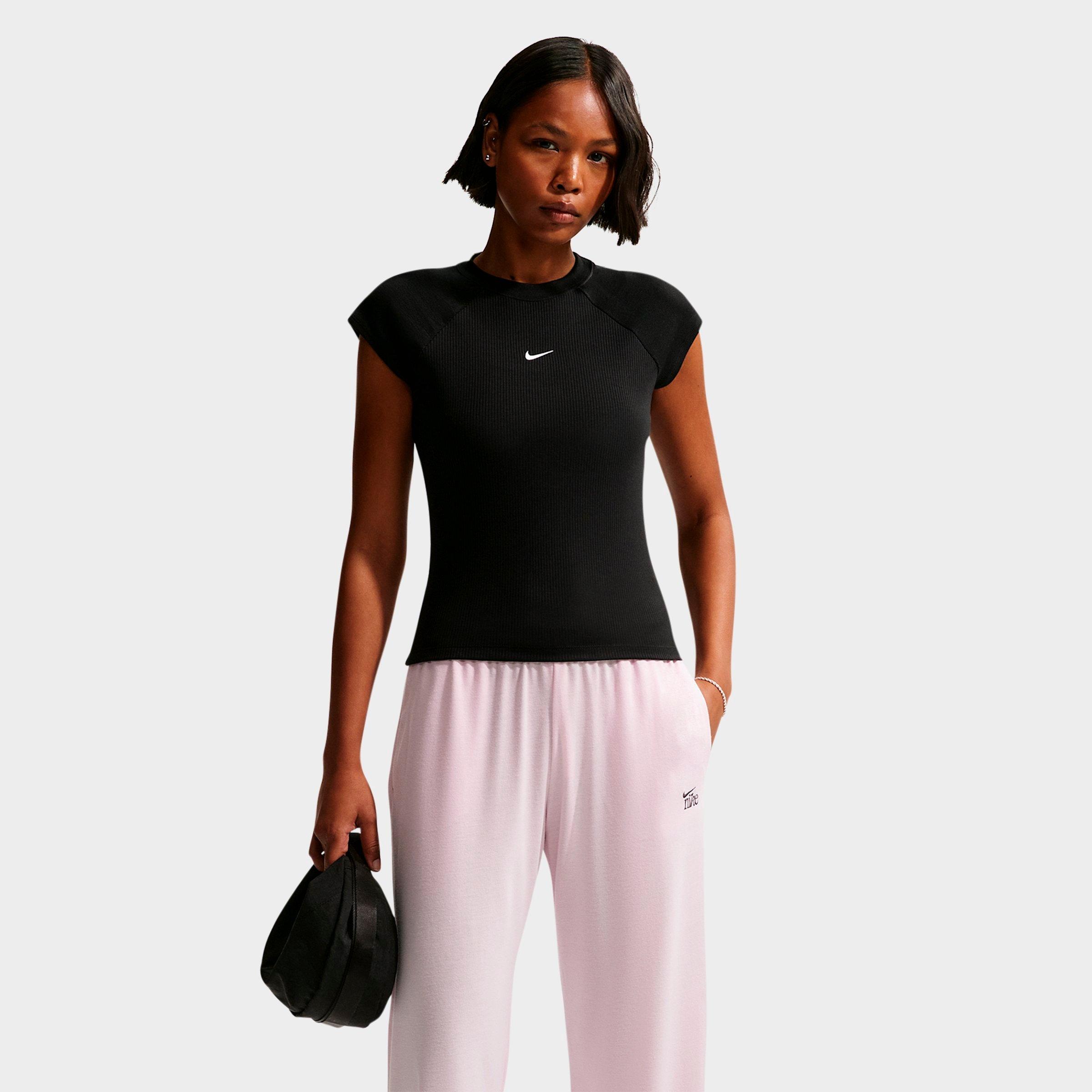 Women's Nike Sportswear Chill Knit Tight Short-Sleeve Ribbed Top