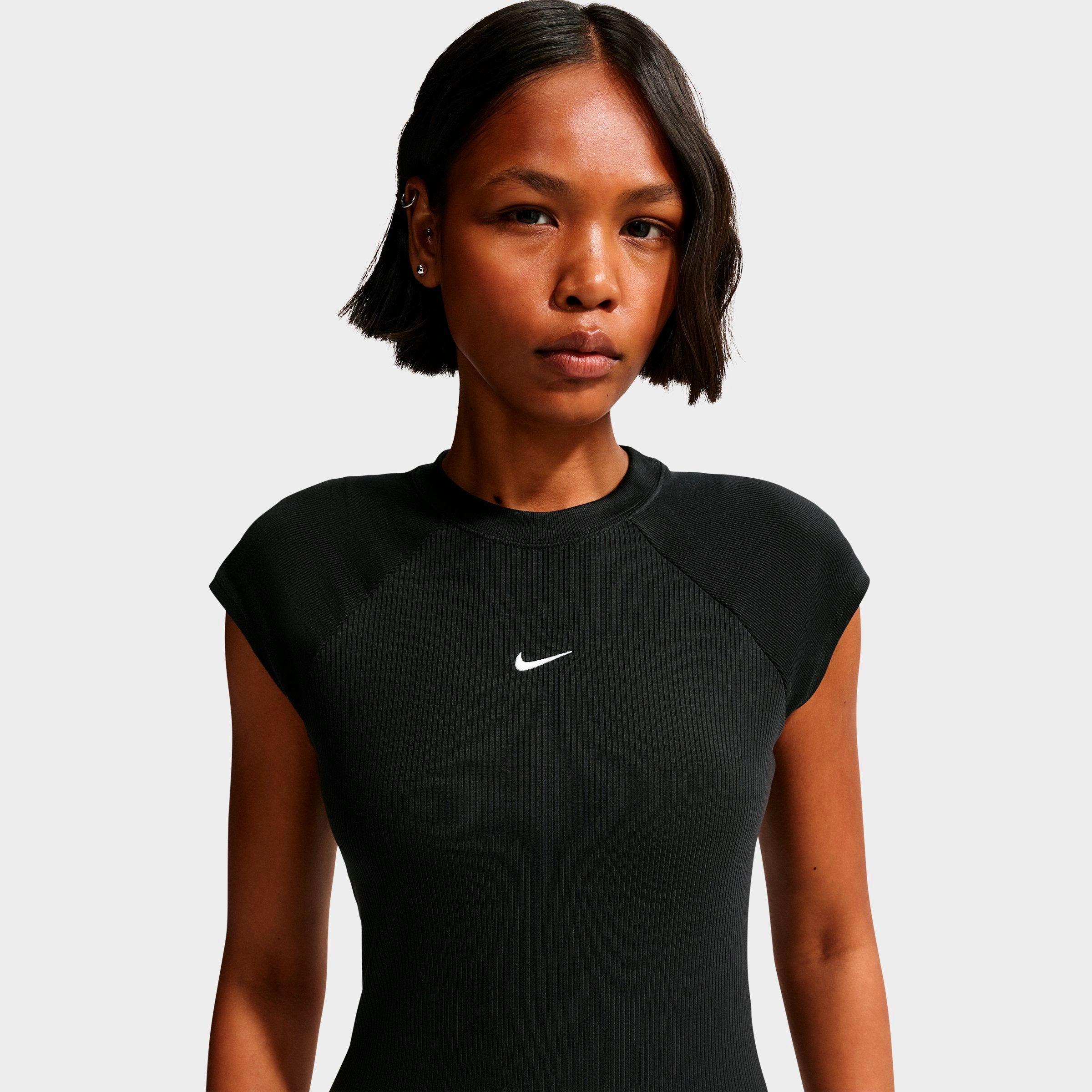 Women's Nike Sportswear Chill Knit Tight Short-Sleeve Ribbed Top