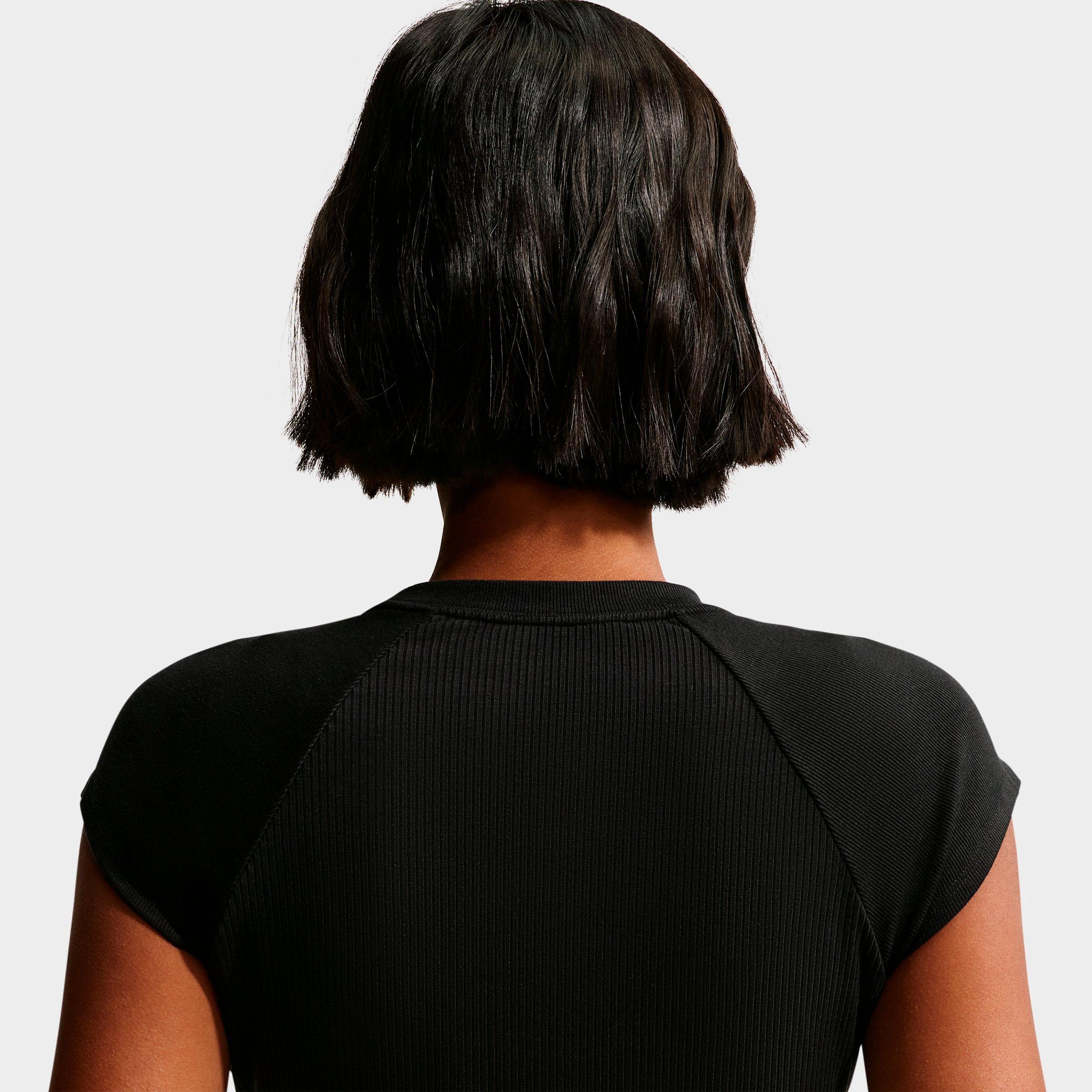Women's Nike Sportswear Chill Knit Tight Short-Sleeve Ribbed Top