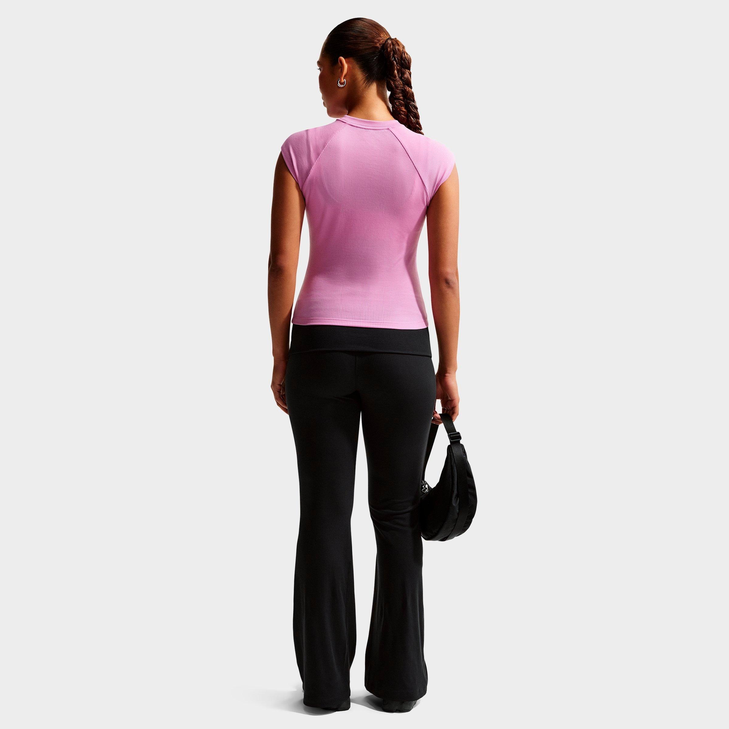 Women's Nike Sportswear Chill Knit Tight Short-Sleeve Ribbed Top
