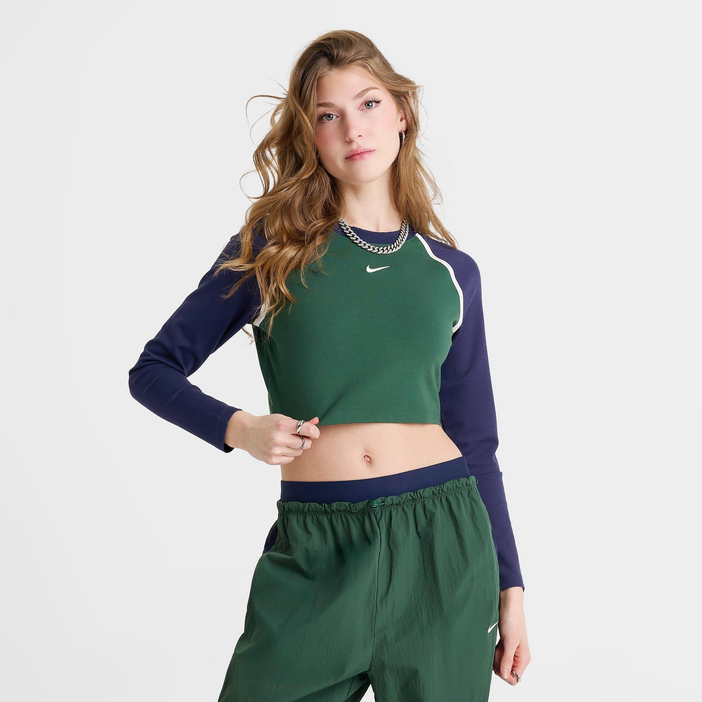 Women's Nike Sportswear Tight Long-Sleeve Crop Top