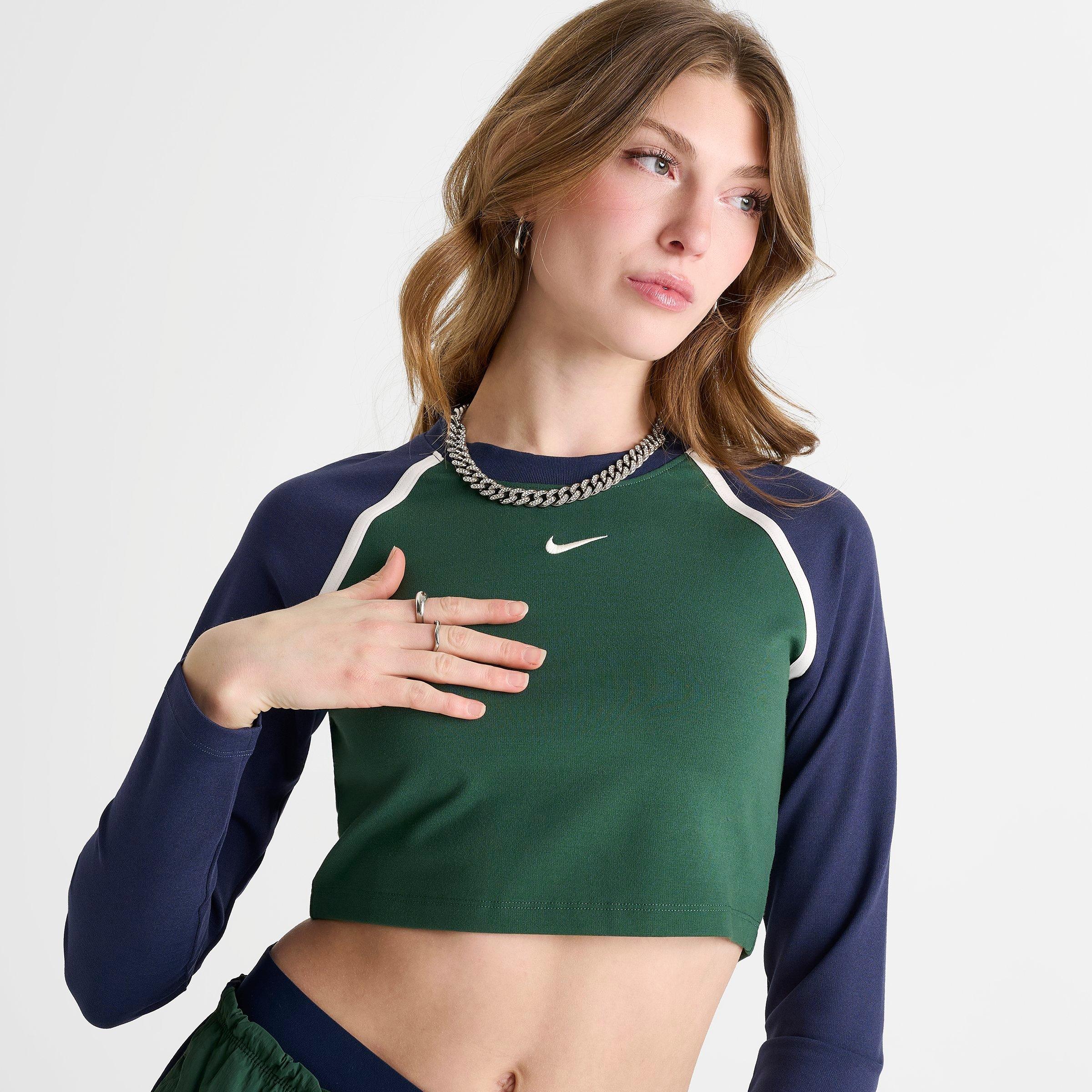 Women's Nike Sportswear Tight Long-Sleeve Crop Top