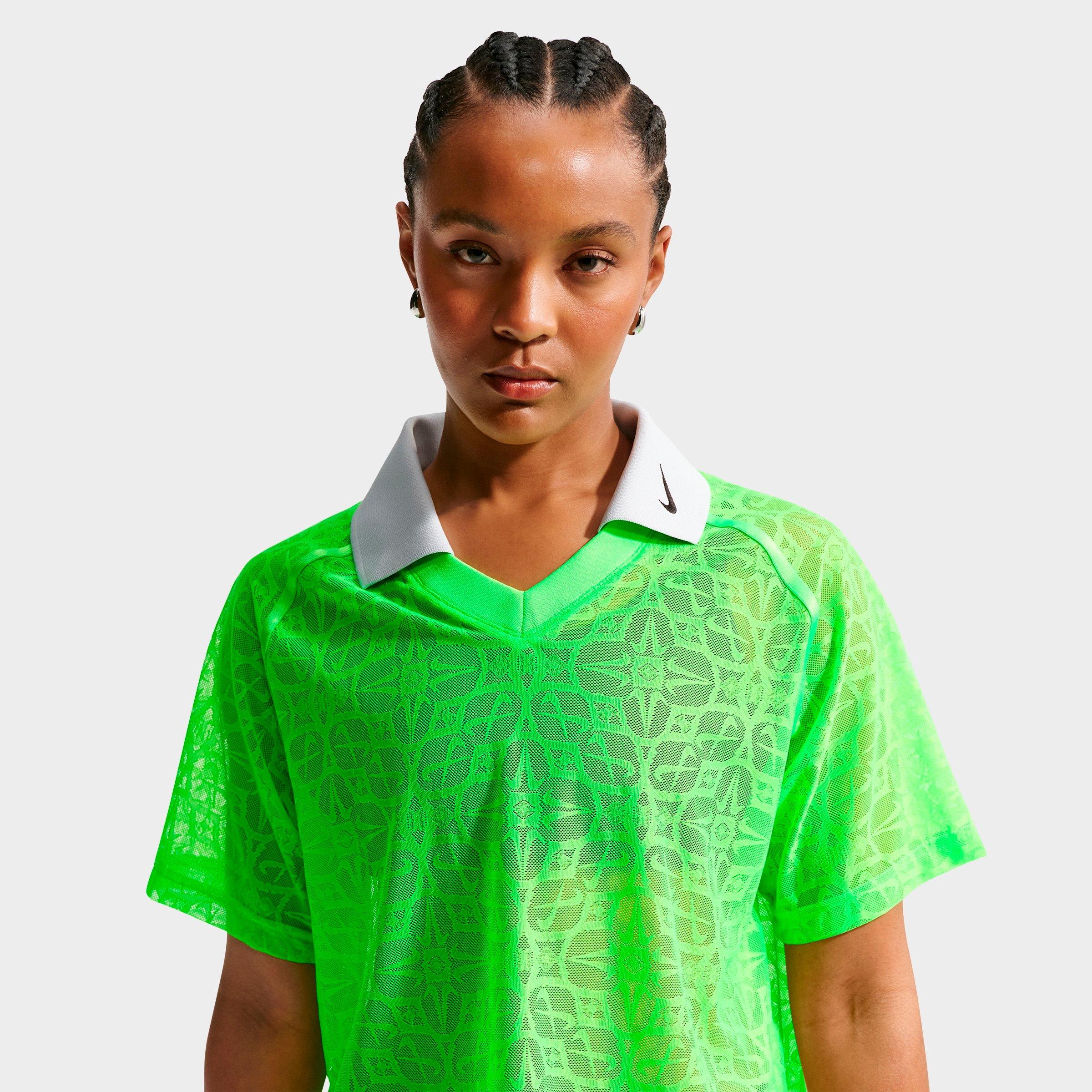 Women's Nike Sportswear Loose Lace Polo Jersey Top