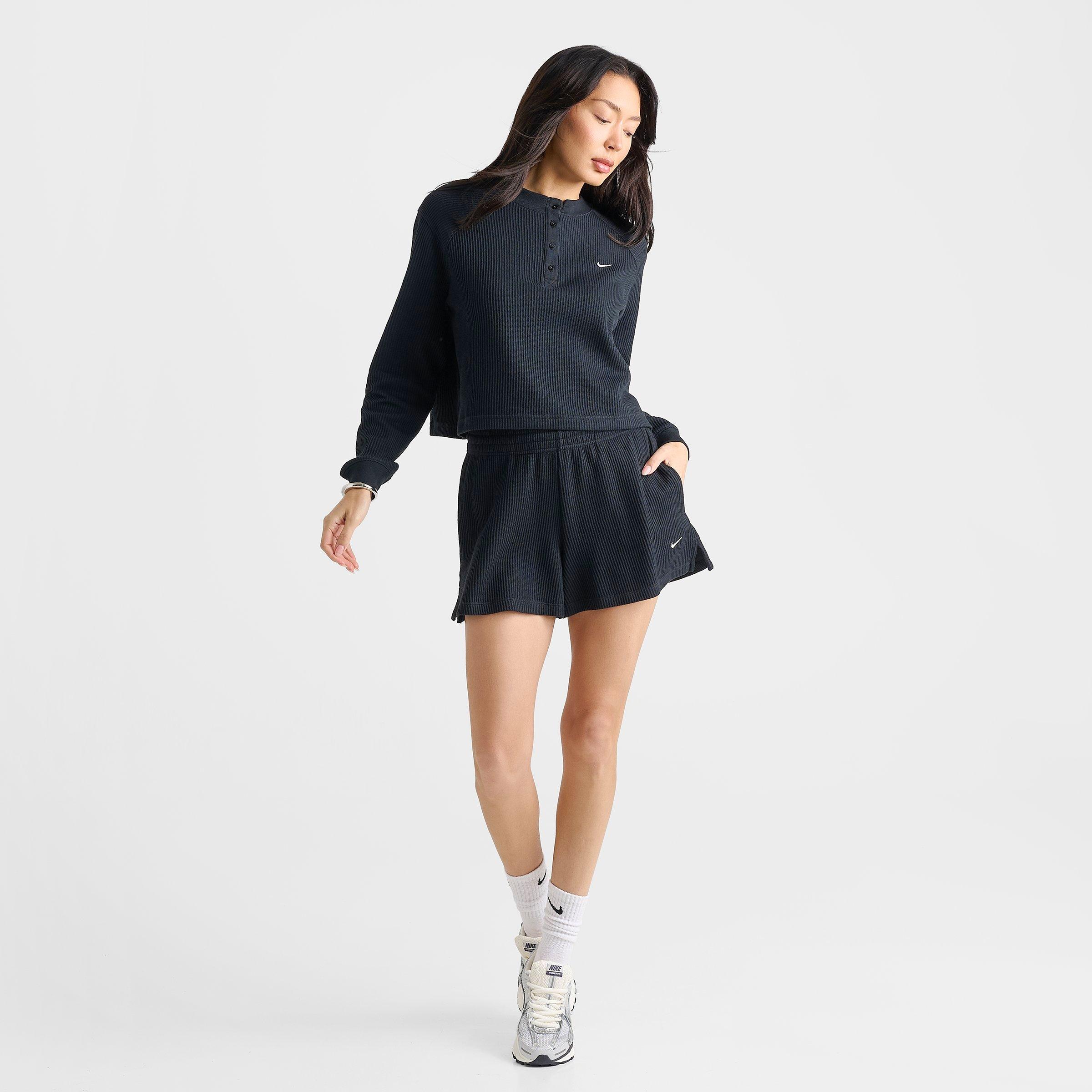 Women's Nike Sportswear Chill Waffle Loose Mid-Rise Shorts