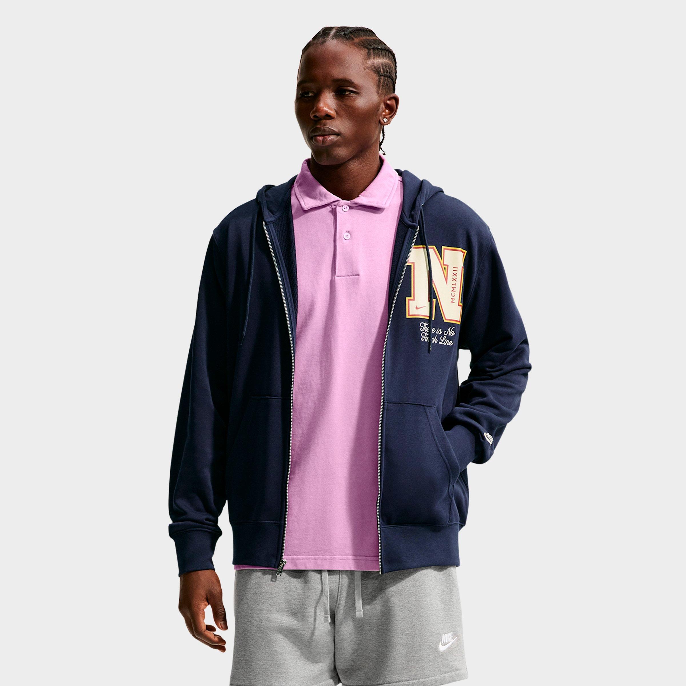 Men's Nike Sportswear Club French Terry Full-Zip Hoodie | JD Sports