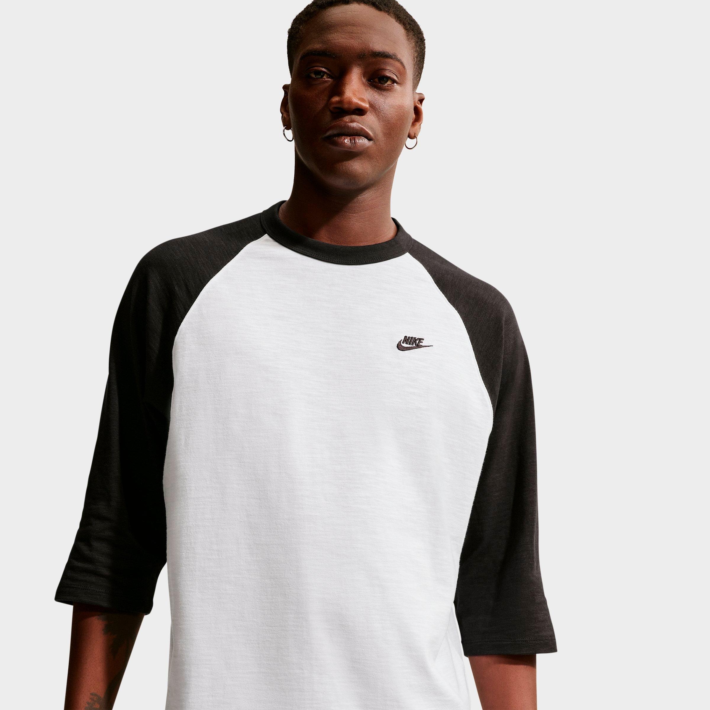 Men's Nike Sportswear Club Three Quarter-Sleeve Raglan Top
