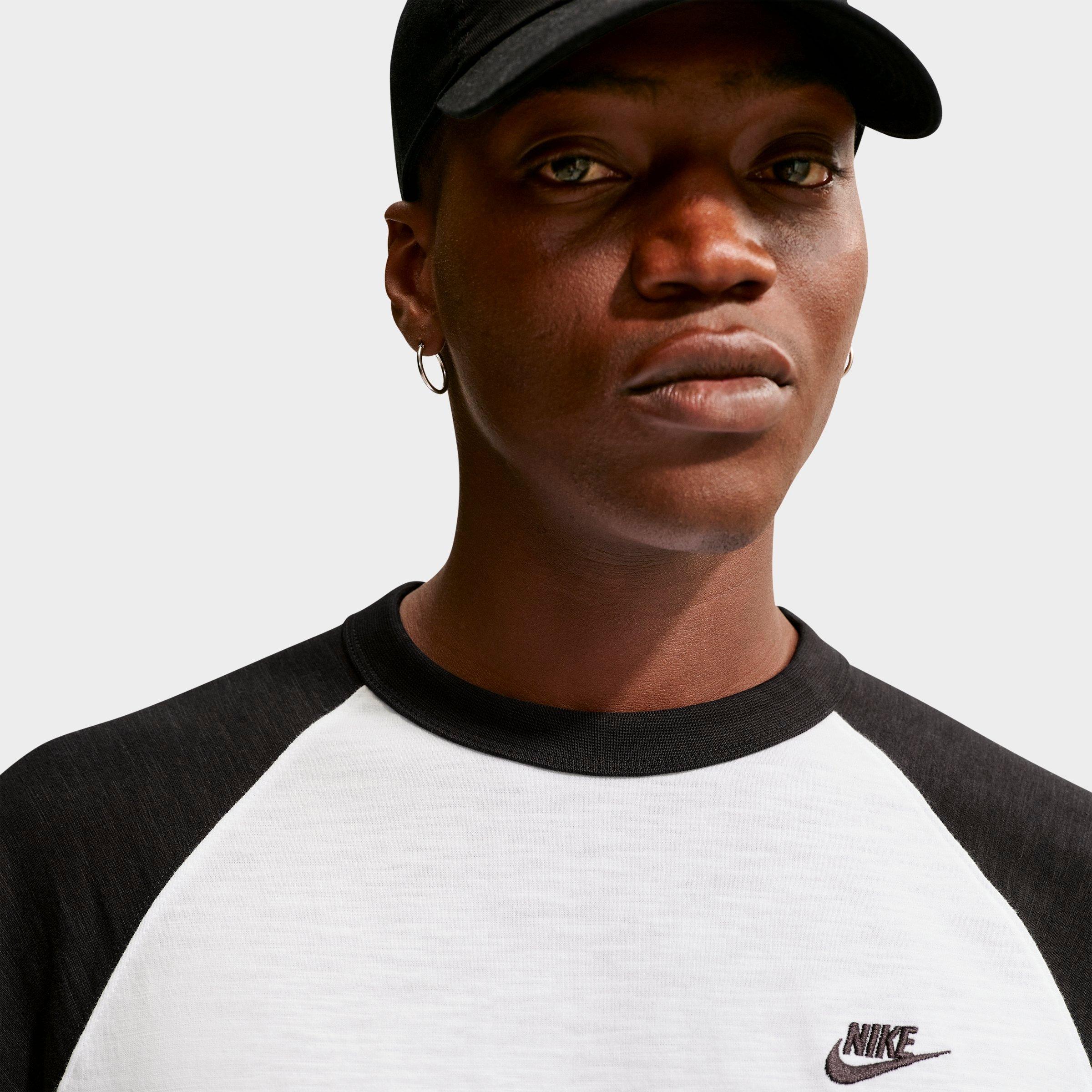 Men's Nike Sportswear Club Three Quarter-Sleeve Raglan Top