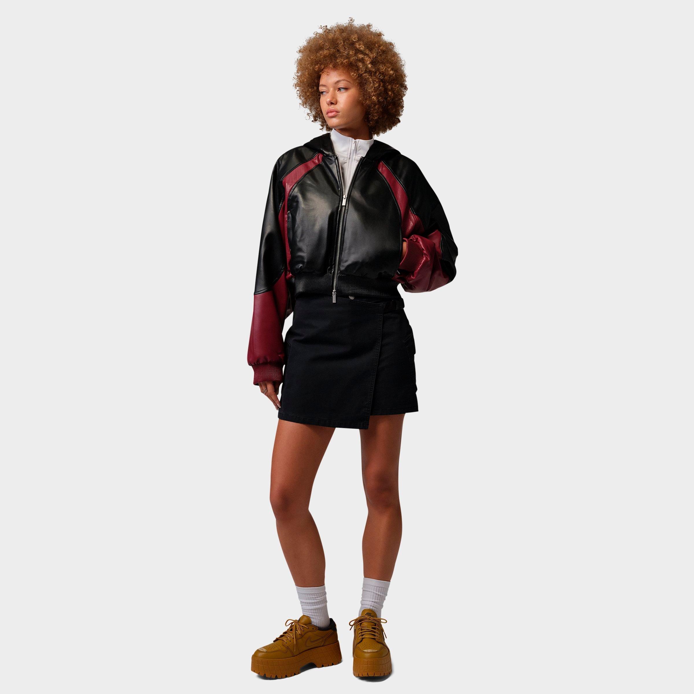Women's Jordan Flight Faux Leather Jacket