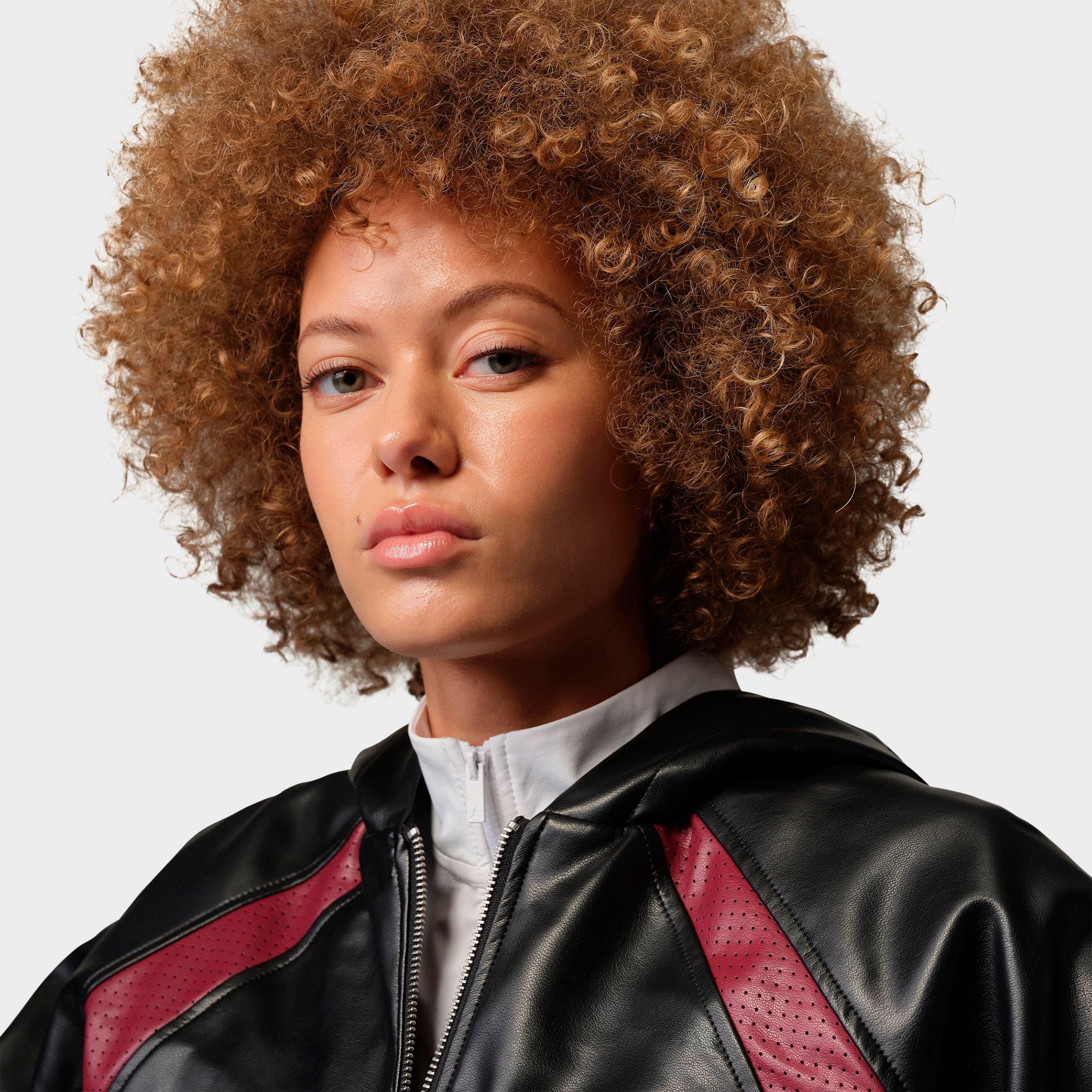 Women's Jordan Flight Faux Leather Jacket