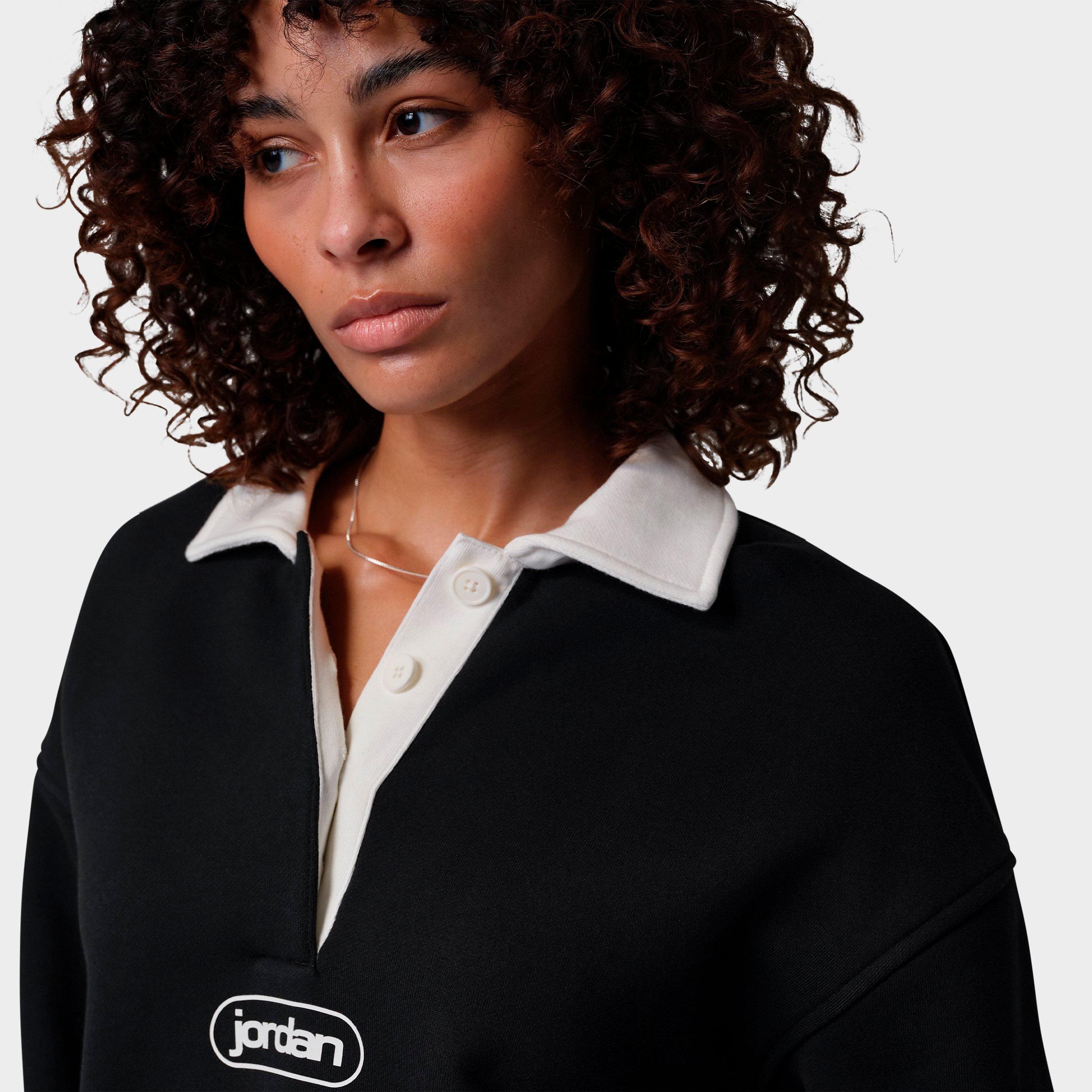 Women's Jordan Flight Fleece Rugby Top